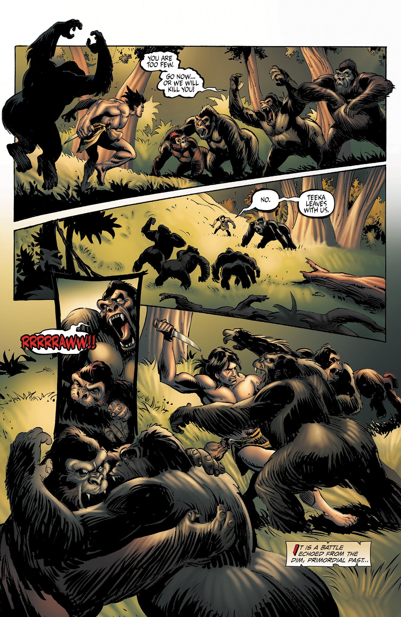 Read online Edgar Rice Burroughs' Jungle Tales of Tarzan comic -  Issue # TPB (Part 2) - 22