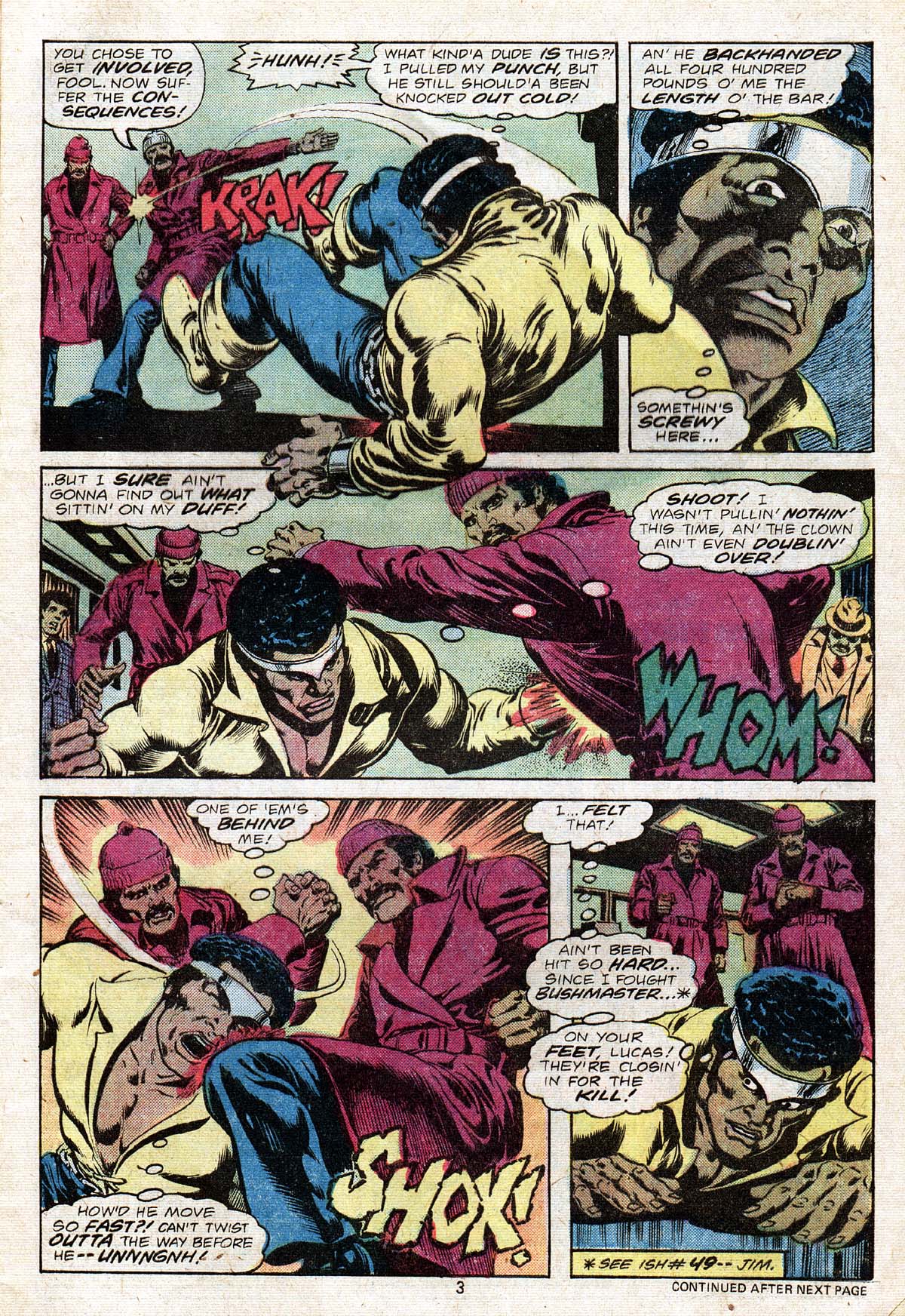 Read online Power Man and Iron Fist (1978) comic -  Issue #51 - 4