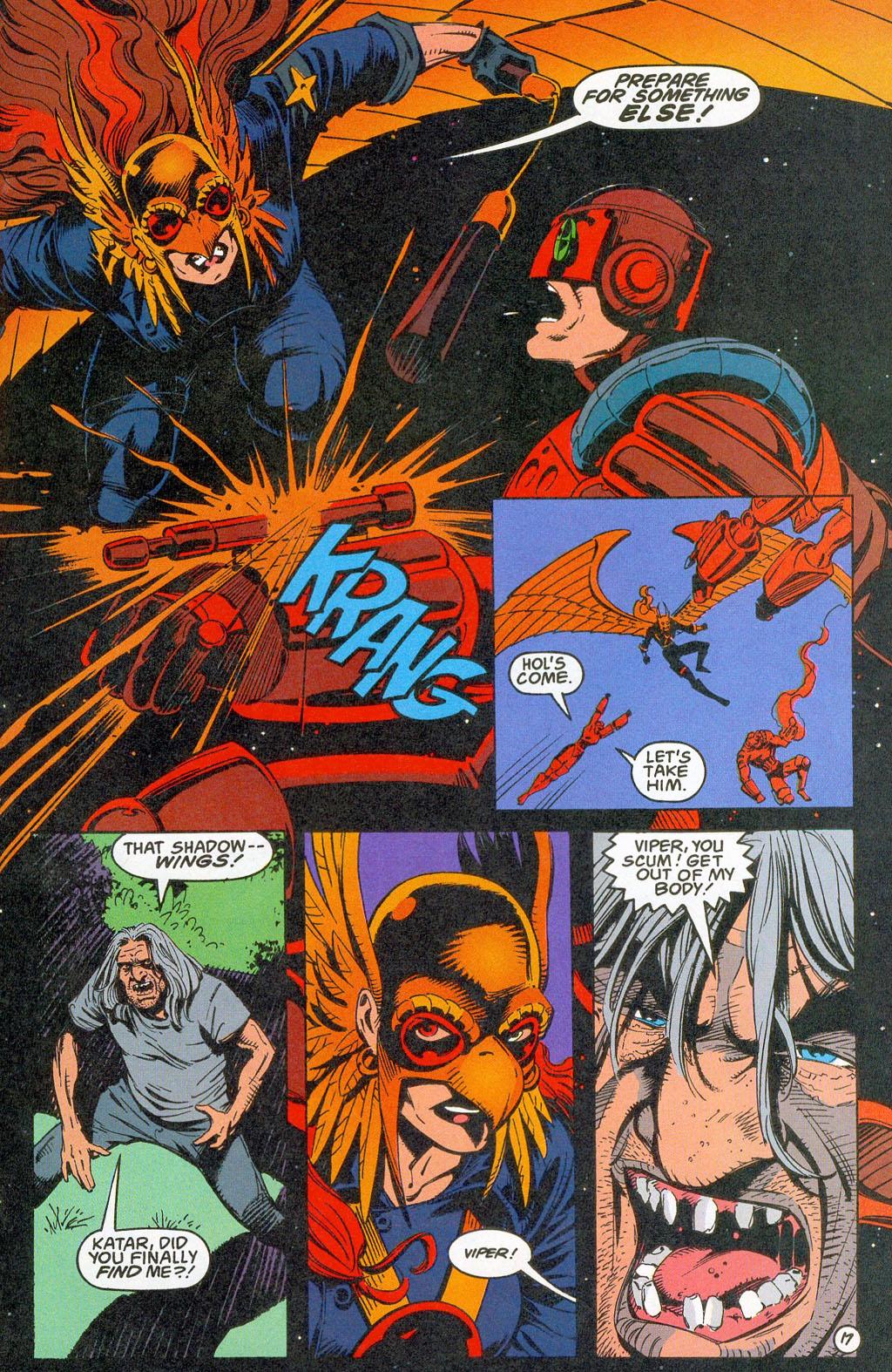 Read online Hawkman (1993) comic -  Issue #4 - 18