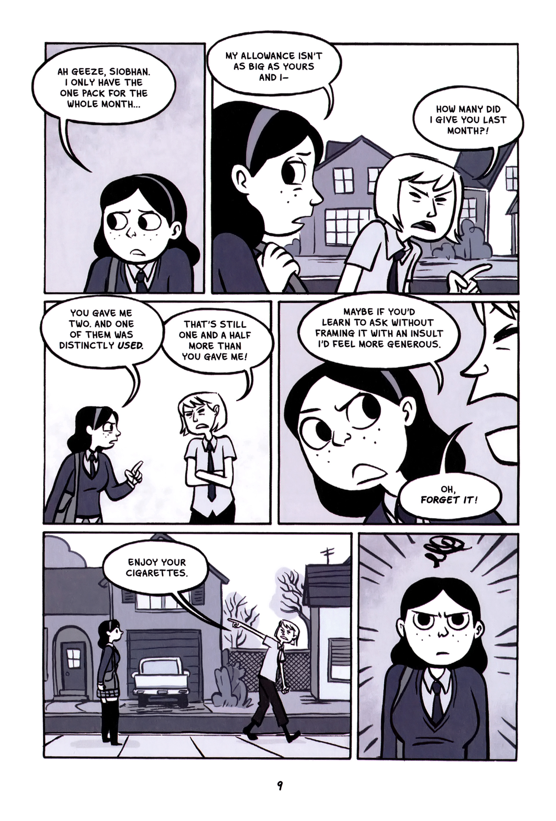 Read online Anya's Ghost comic -  Issue #1 - 10