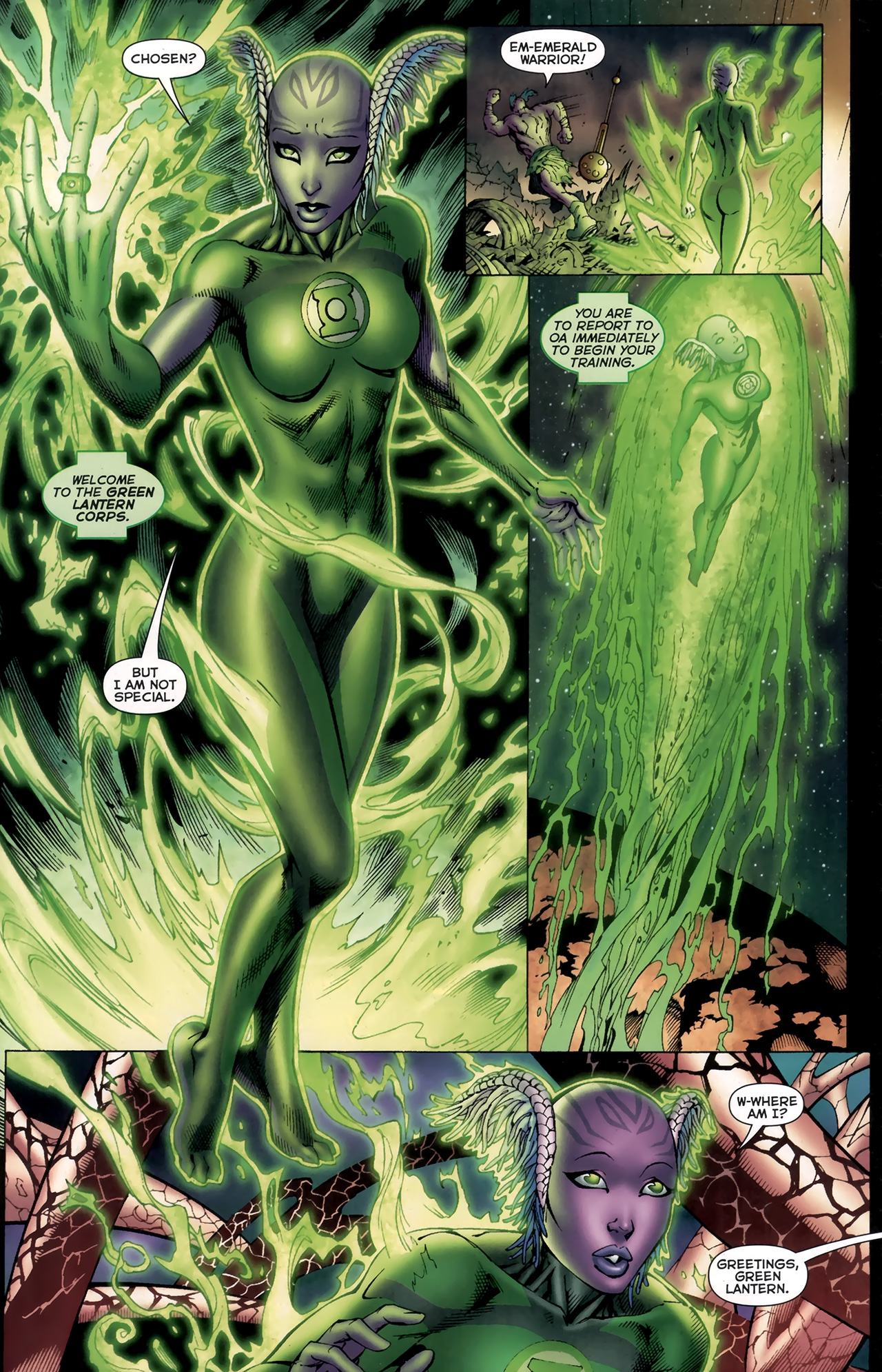 Read online Green Lantern Movie Prequel: Hal Jordan comic -  Issue # Full - 16