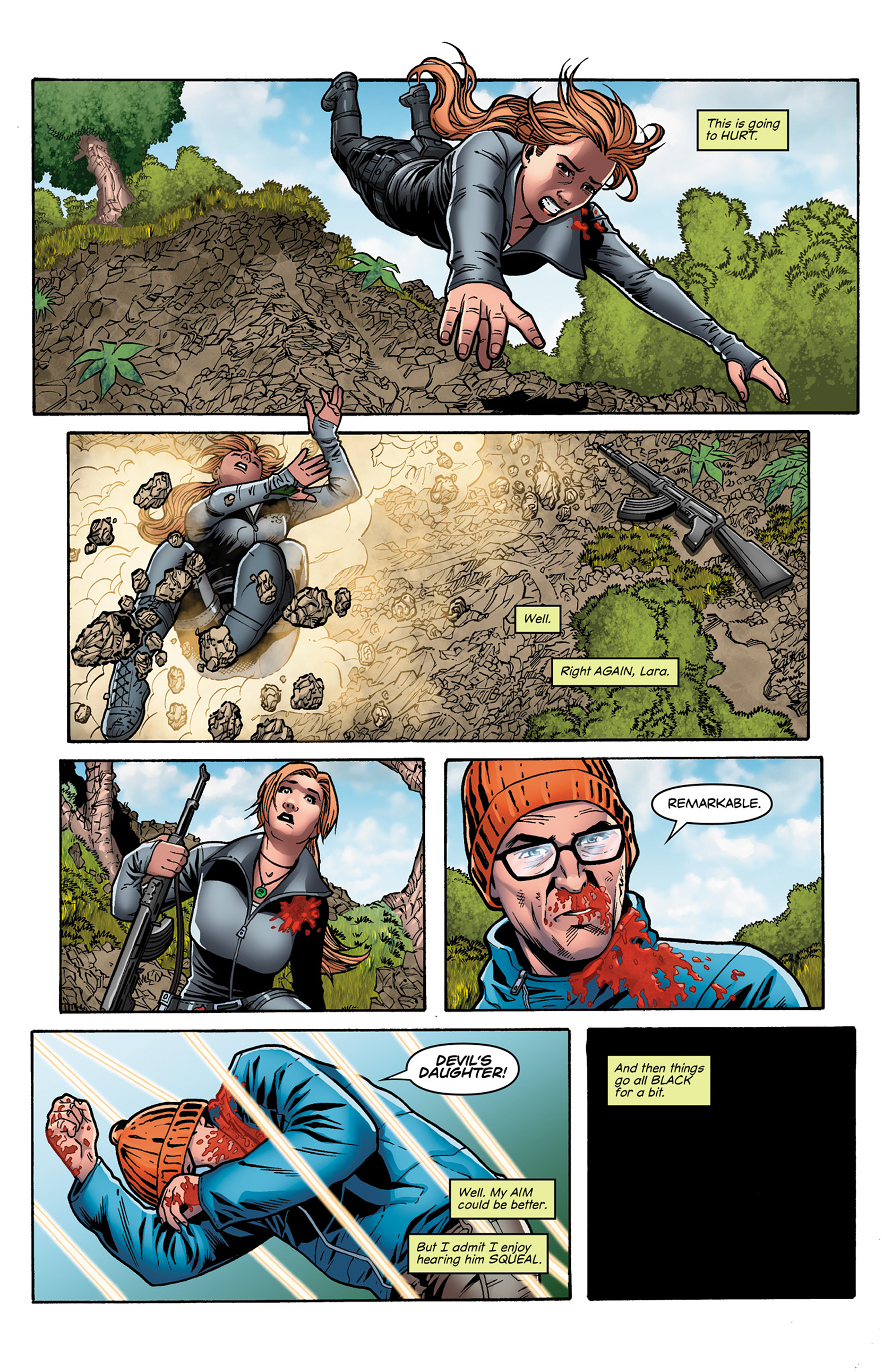 Read online Tomb Raider (2014) comic -  Issue #9 - 12