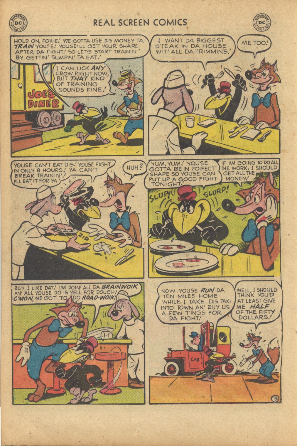 Read online Real Screen Comics comic -  Issue #46 - 22