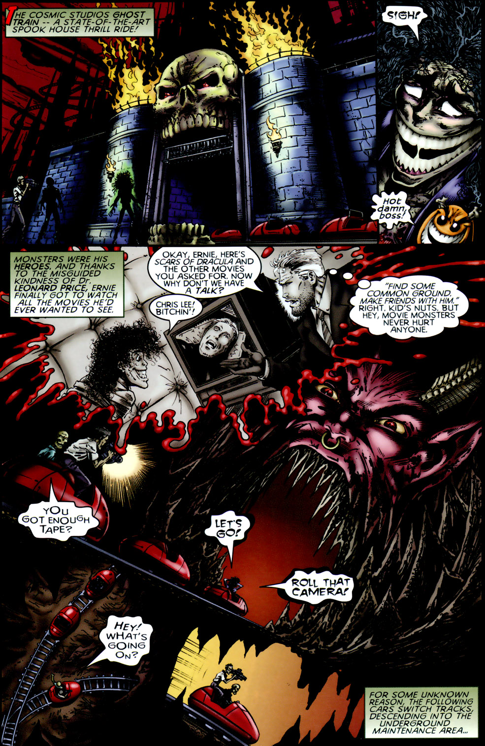 Read online Evil Ernie vs. the Movie Monsters comic -  Issue # Full - 9