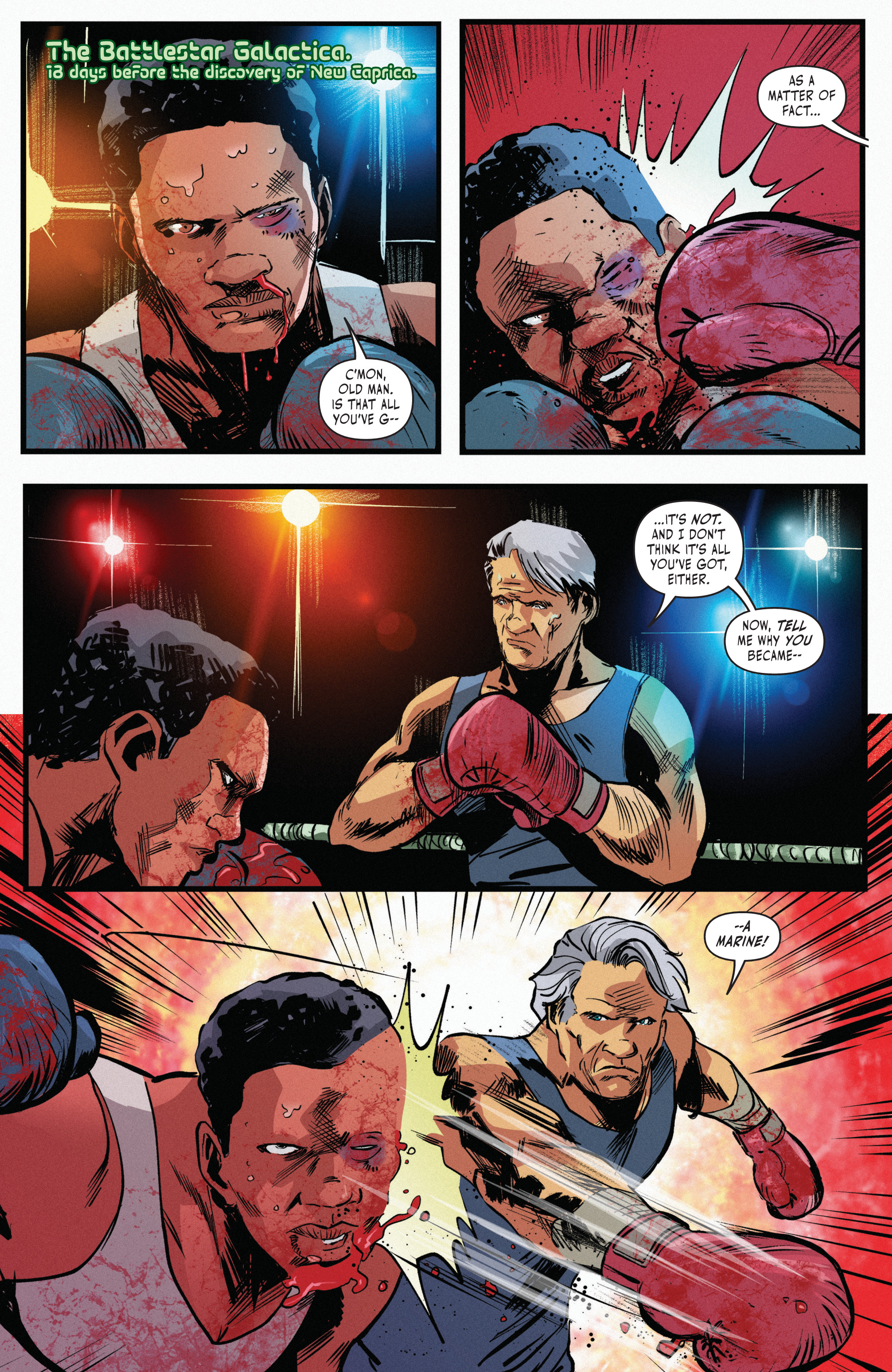 Read online Battlestar Galactica: Twilight Command comic -  Issue #3 - 8