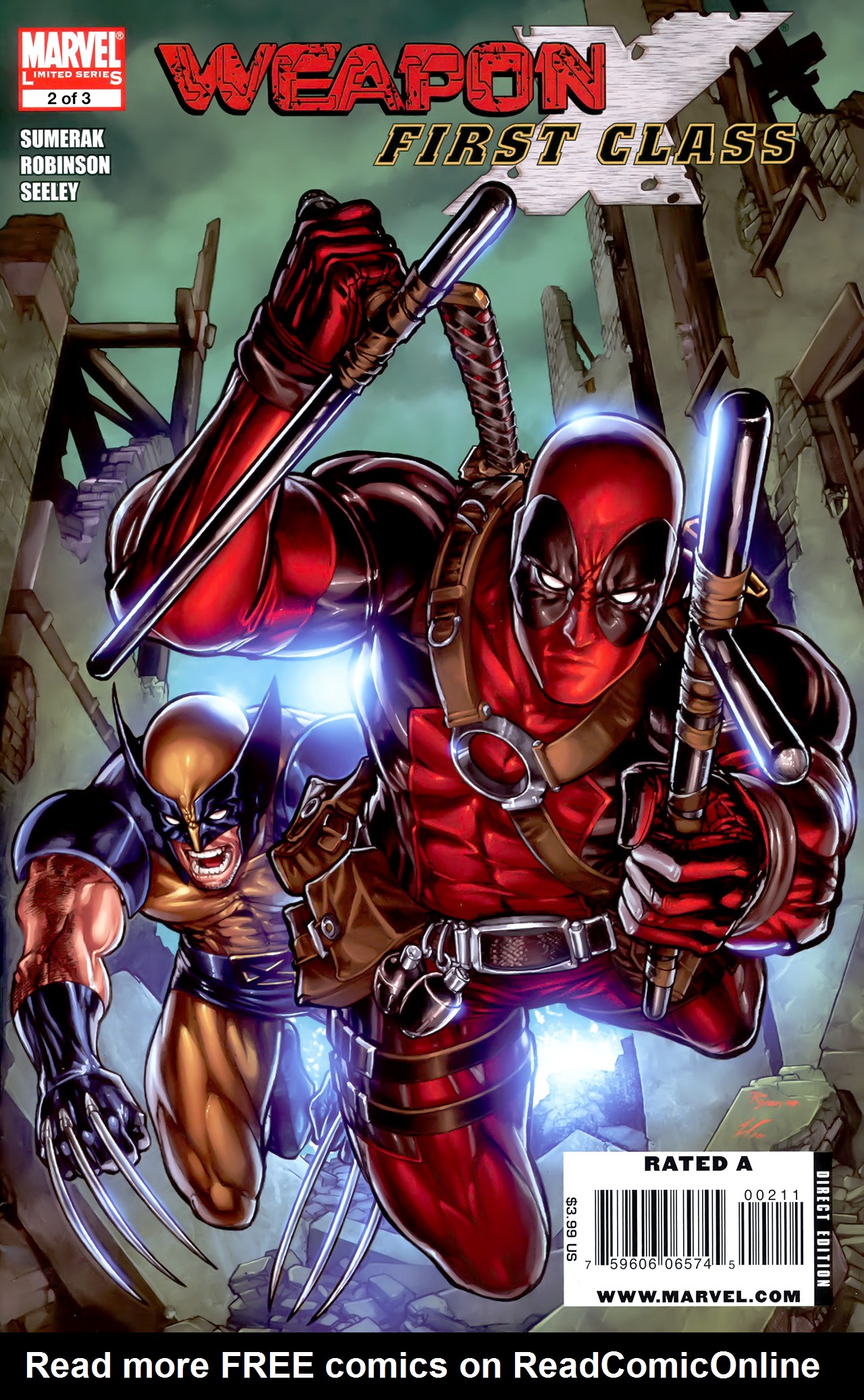 Read online Weapon X: First Class comic -  Issue #2 - 1