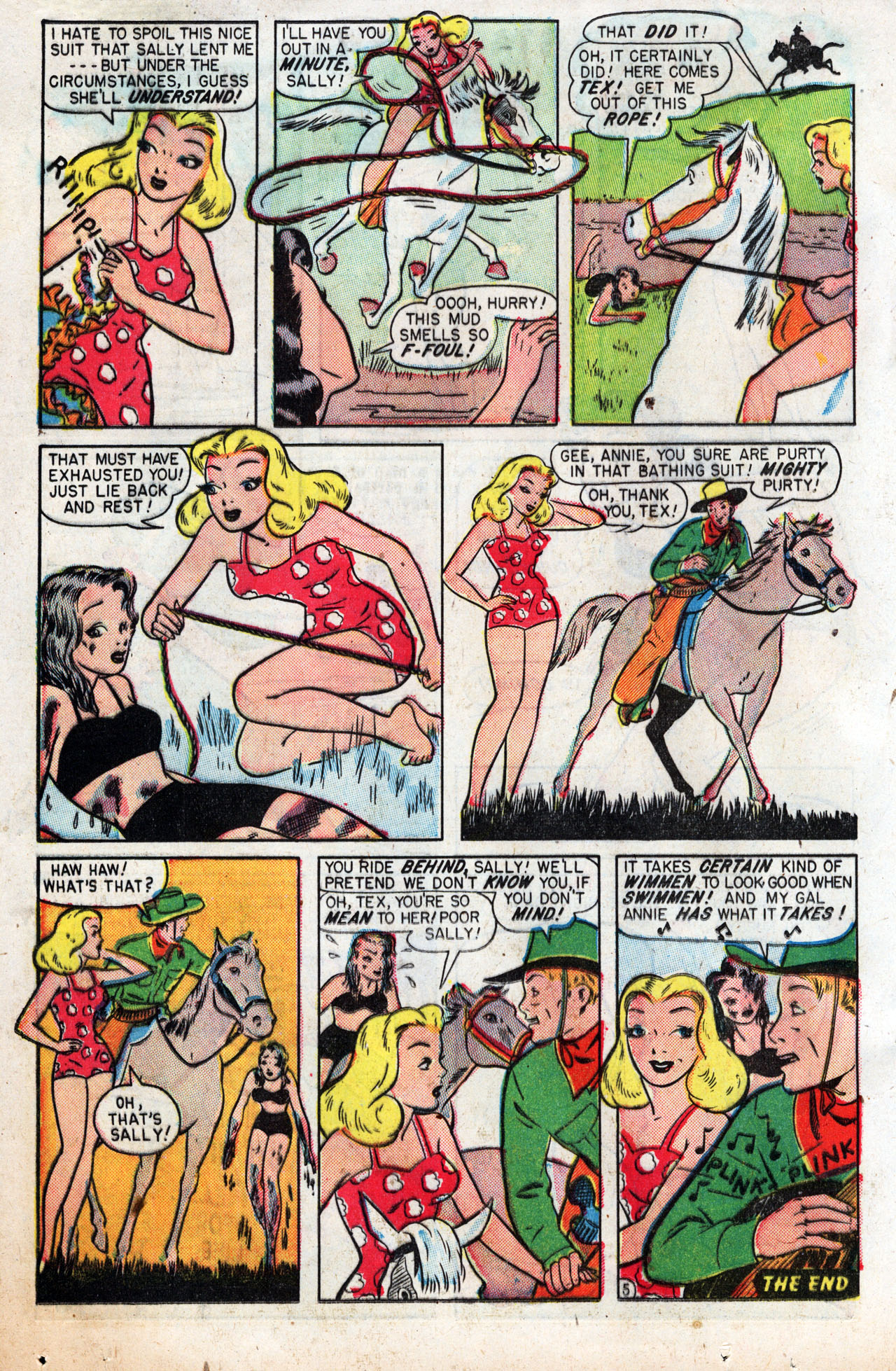 Read online Annie Oakley comic -  Issue #3 - 16