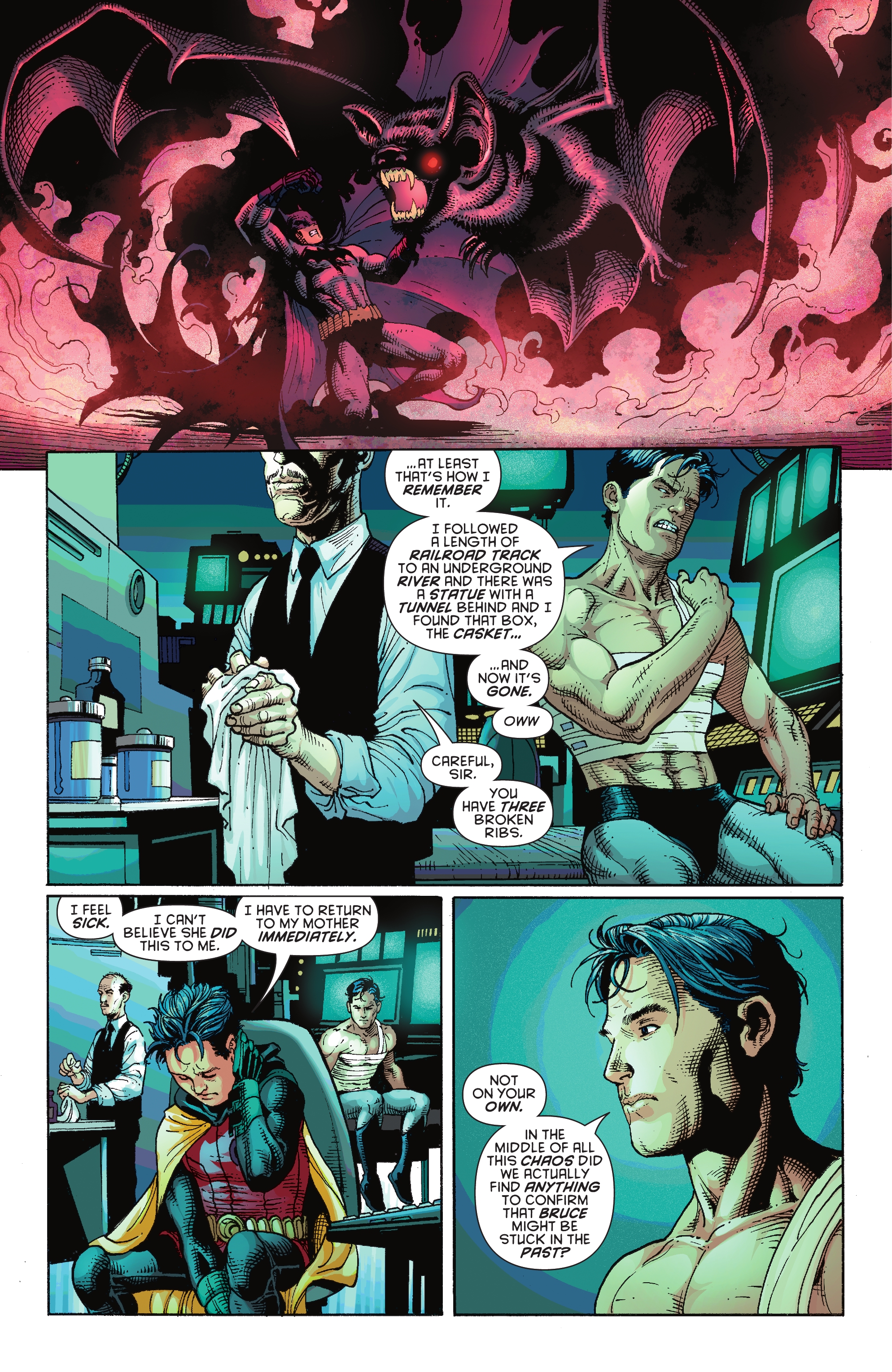 Read online Batman Arkham: Talia al Ghul comic -  Issue # TPB (Part 2) - 114