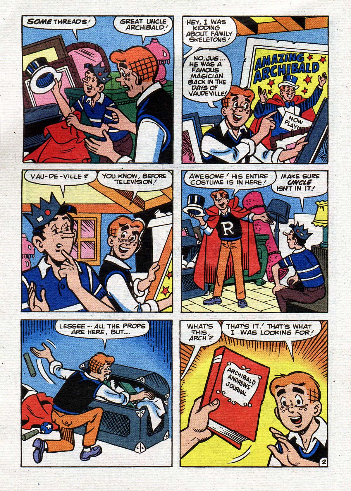 Read online Archie Digest Magazine comic -  Issue #136 - 34