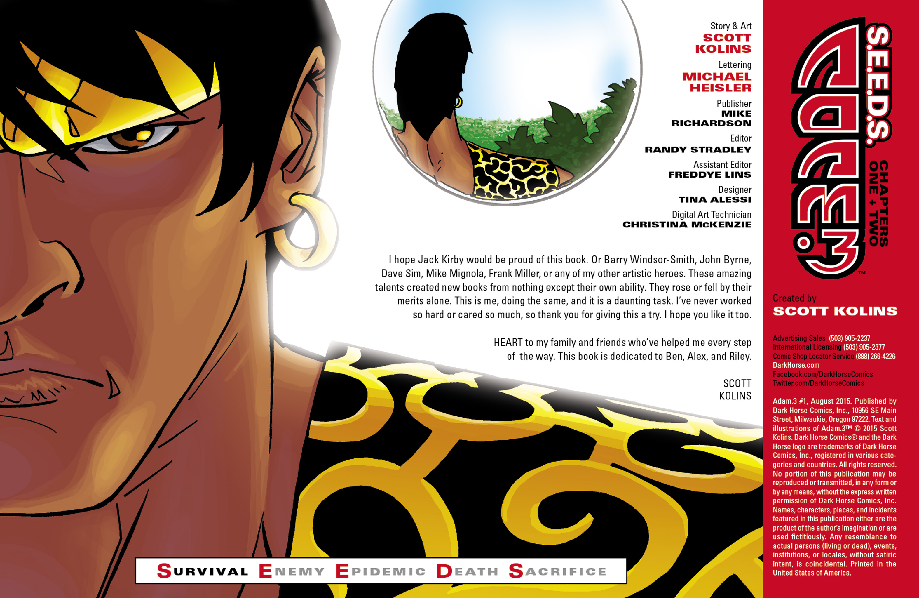 Read online Adam.3 comic -  Issue #1 - 2