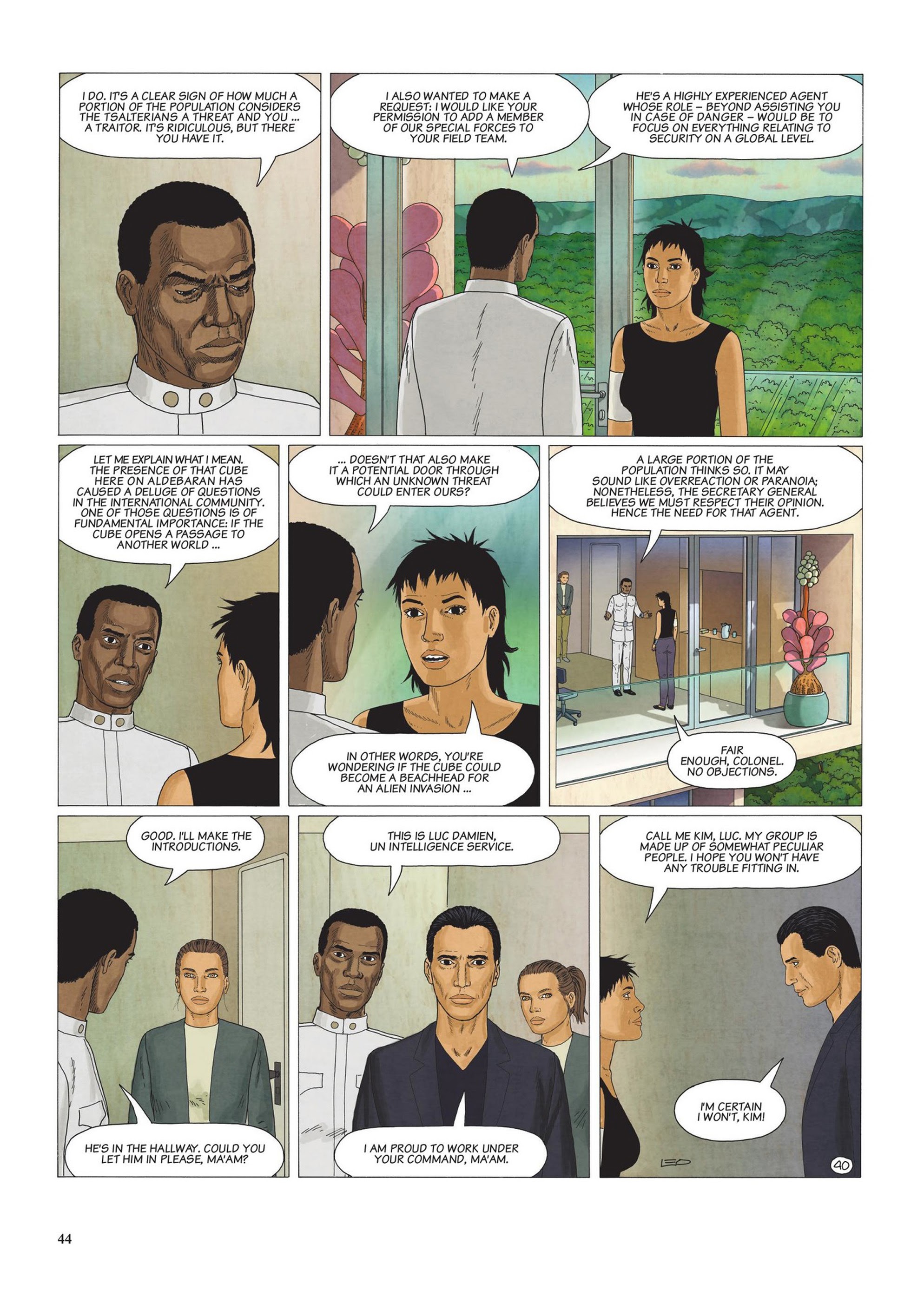 Read online Return to Aldebaran comic -  Issue #1 - 45