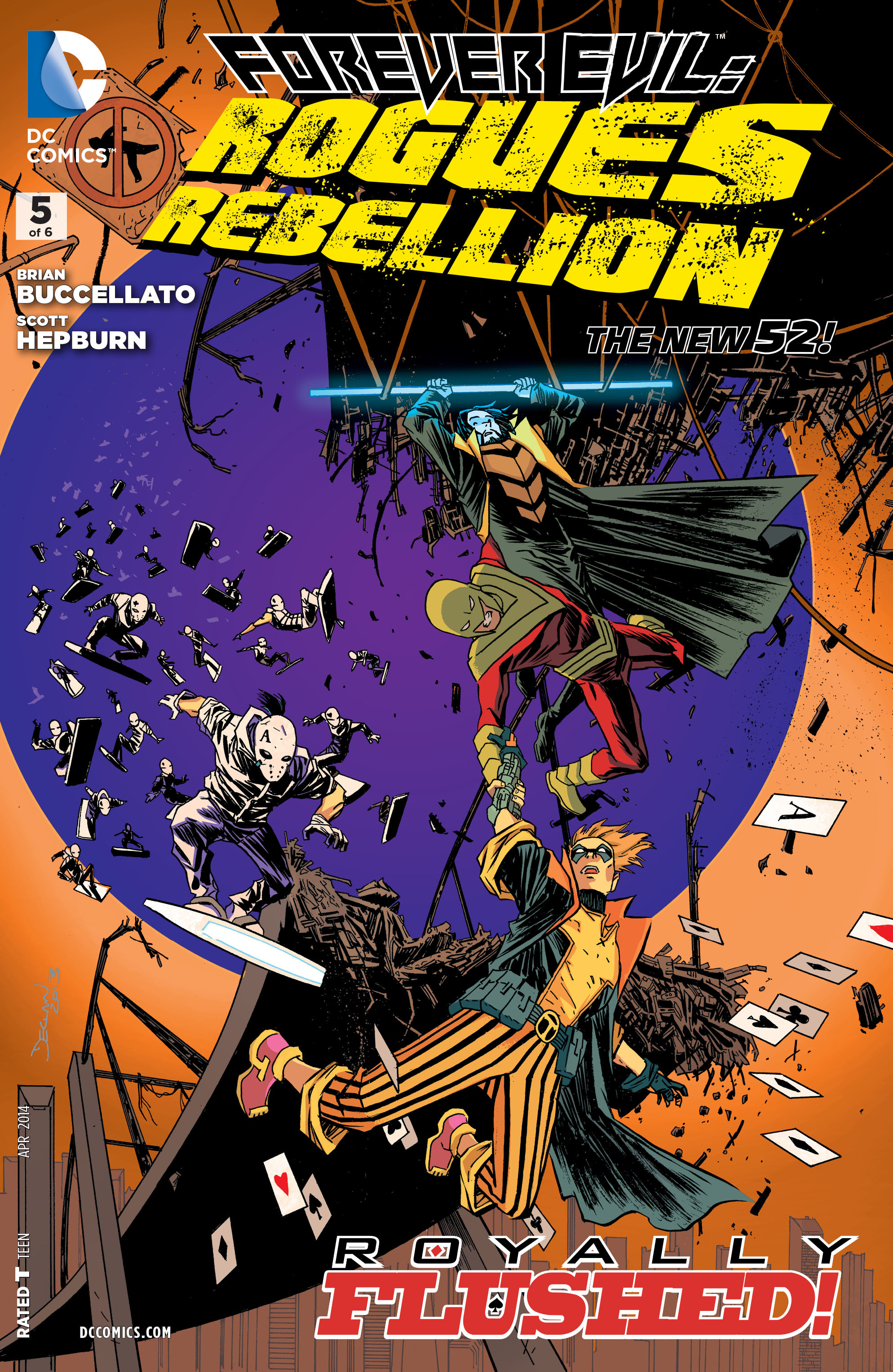 Read online Forever Evil: Rogues Rebellion comic -  Issue #5 - 1