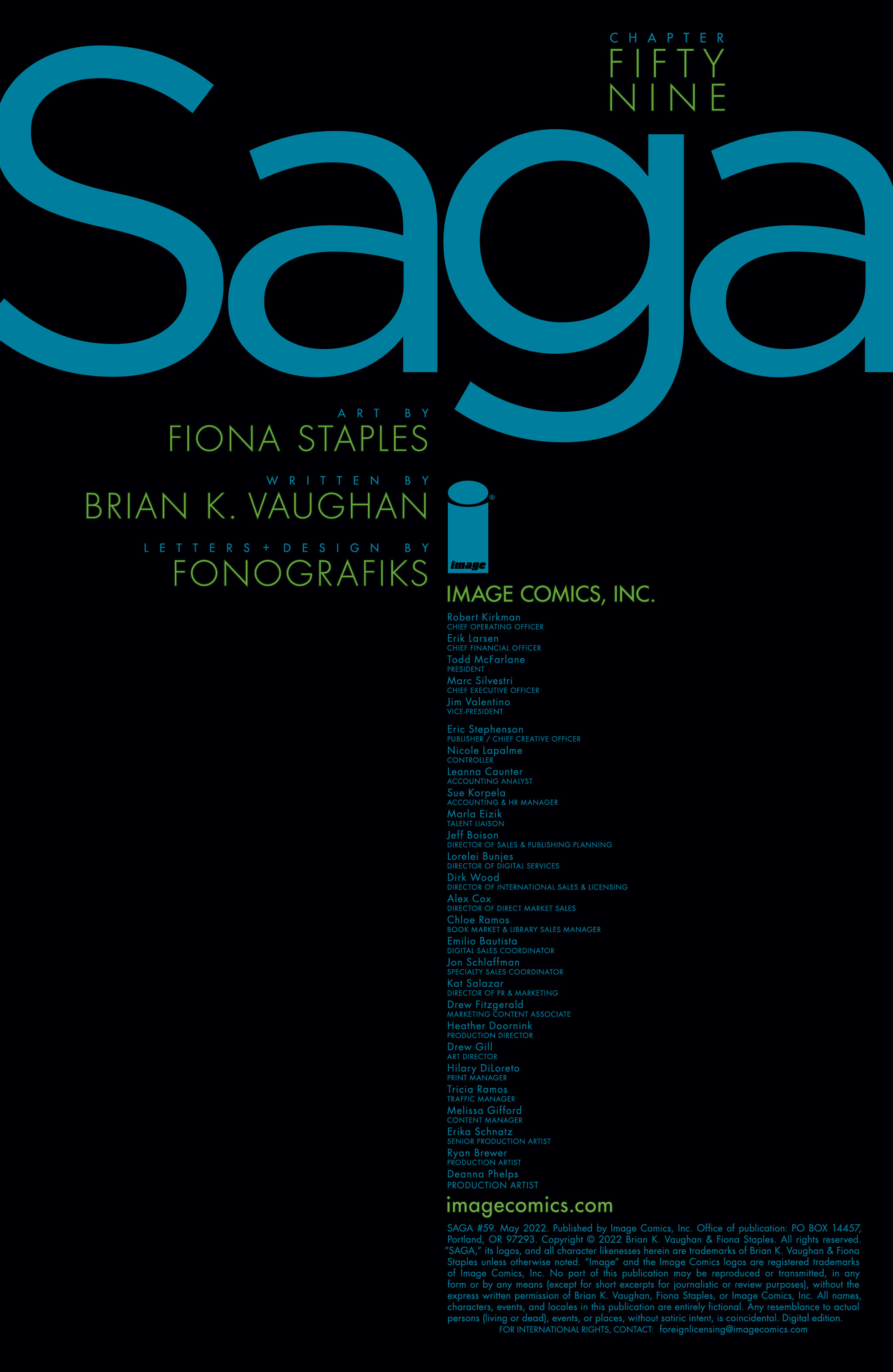 Read online Saga comic -  Issue #59 - 2