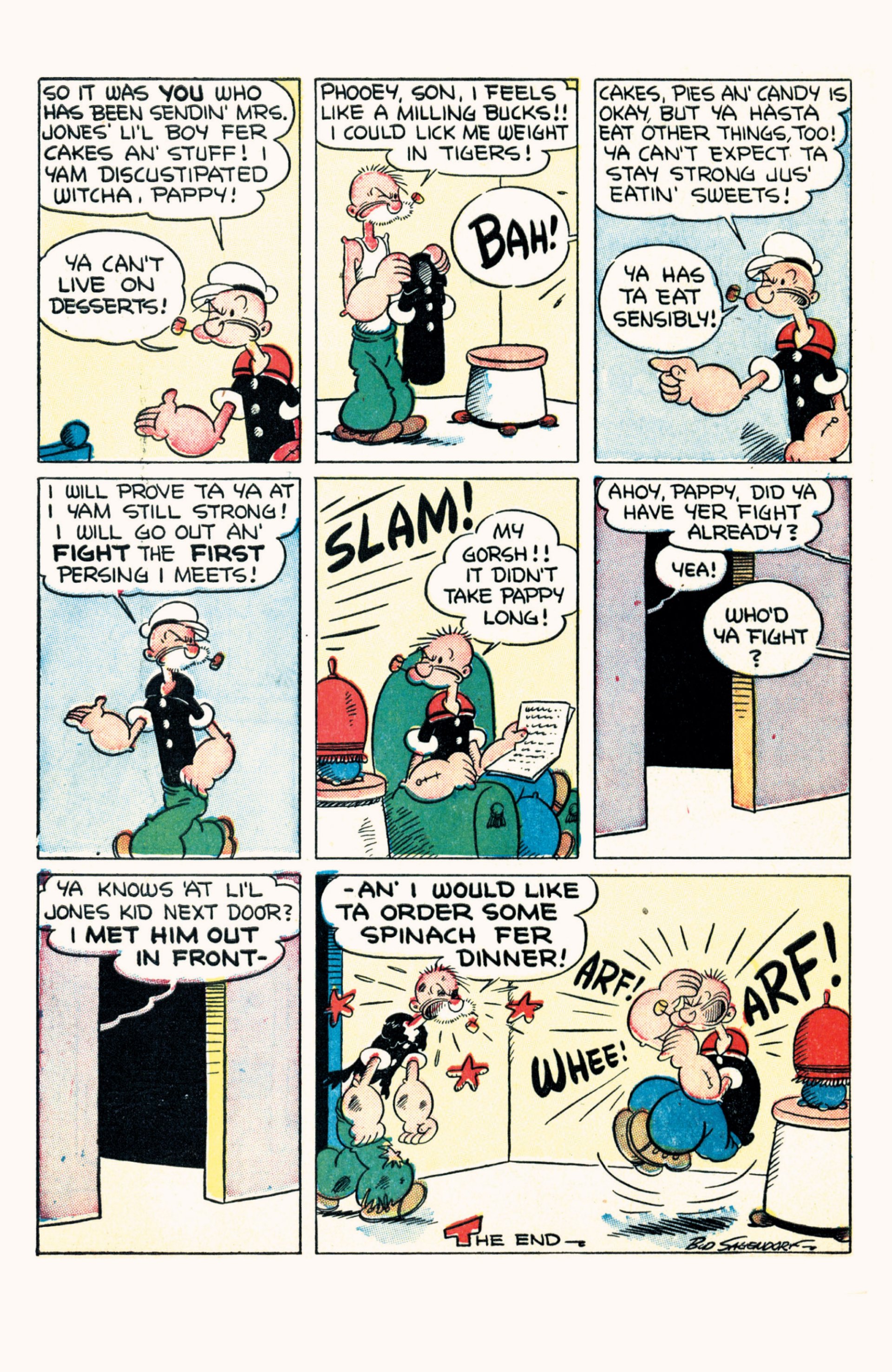 Read online Classic Popeye comic -  Issue #1 - 50