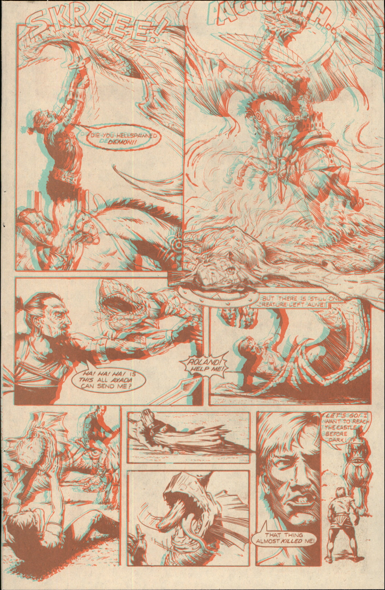 Read online Blackthorne 3-D Series comic -  Issue #3 - 5