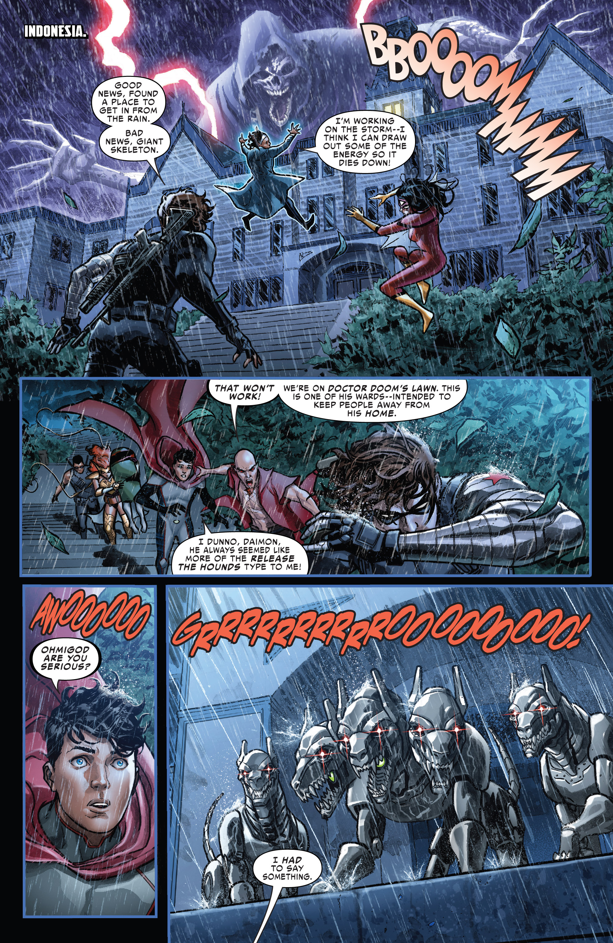 Read online Strikeforce comic -  Issue #4 - 4