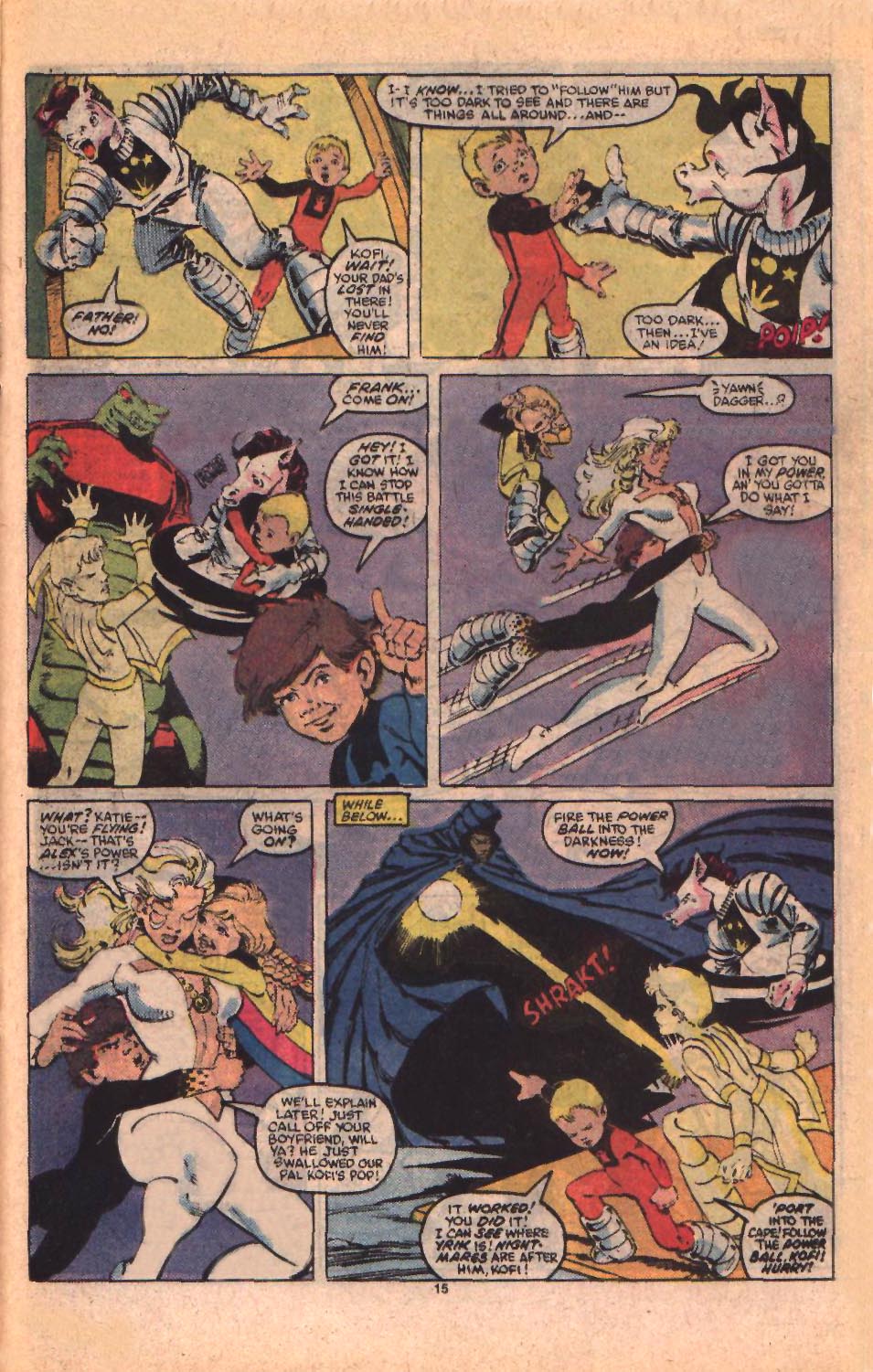 Read online Power Pack (1984) comic -  Issue #26 - 16