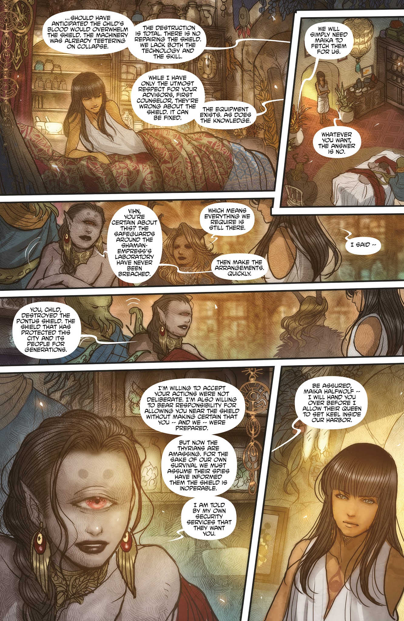 Read online Monstress comic -  Issue #15 - 5