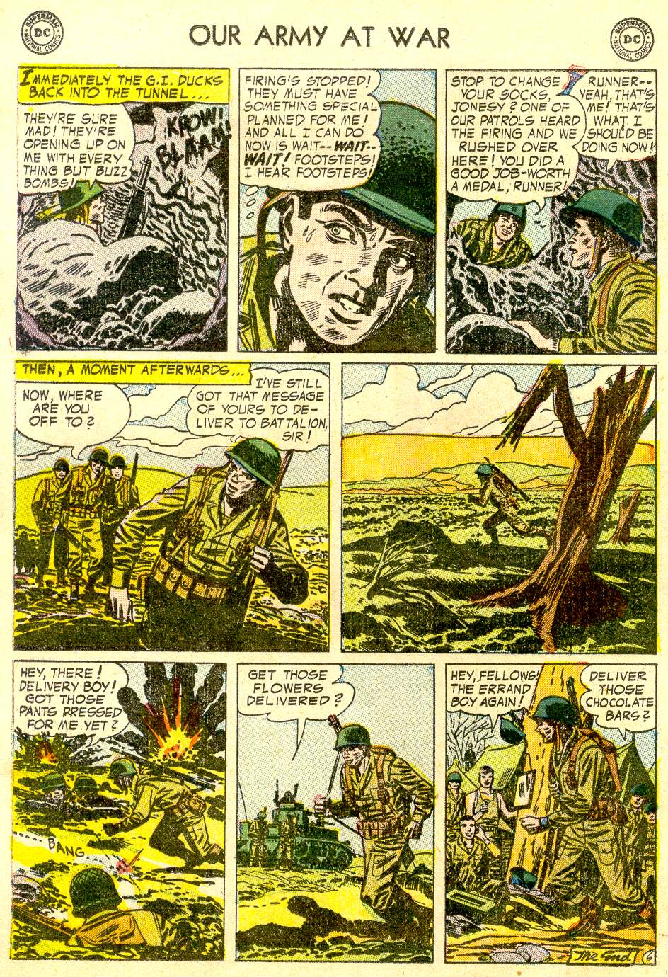 Read online Our Army at War (1952) comic -  Issue #28 - 24