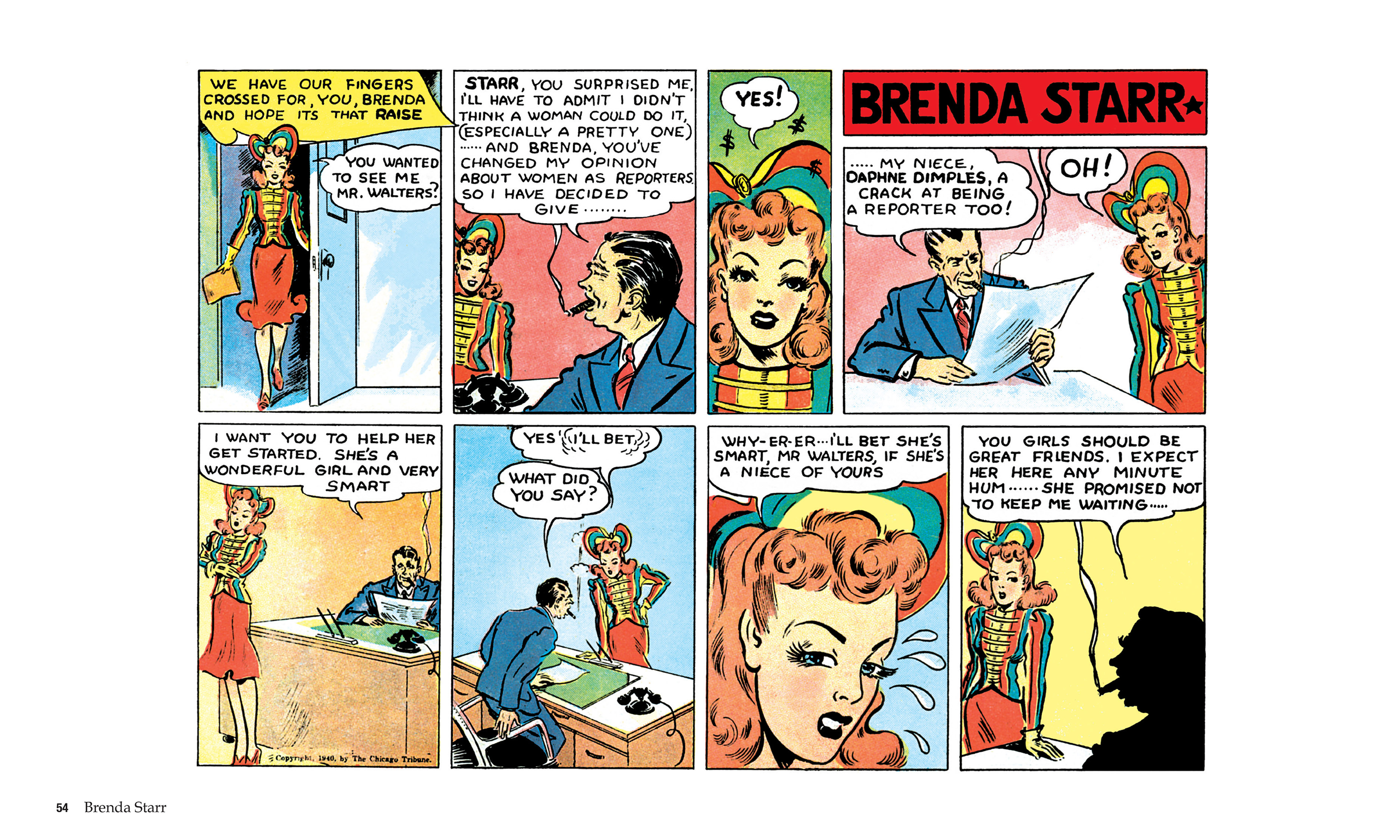 Read online Brenda Starr, Reporter: The Collected Dailies and Sundays comic -  Issue # TPB (Part 1) - 55