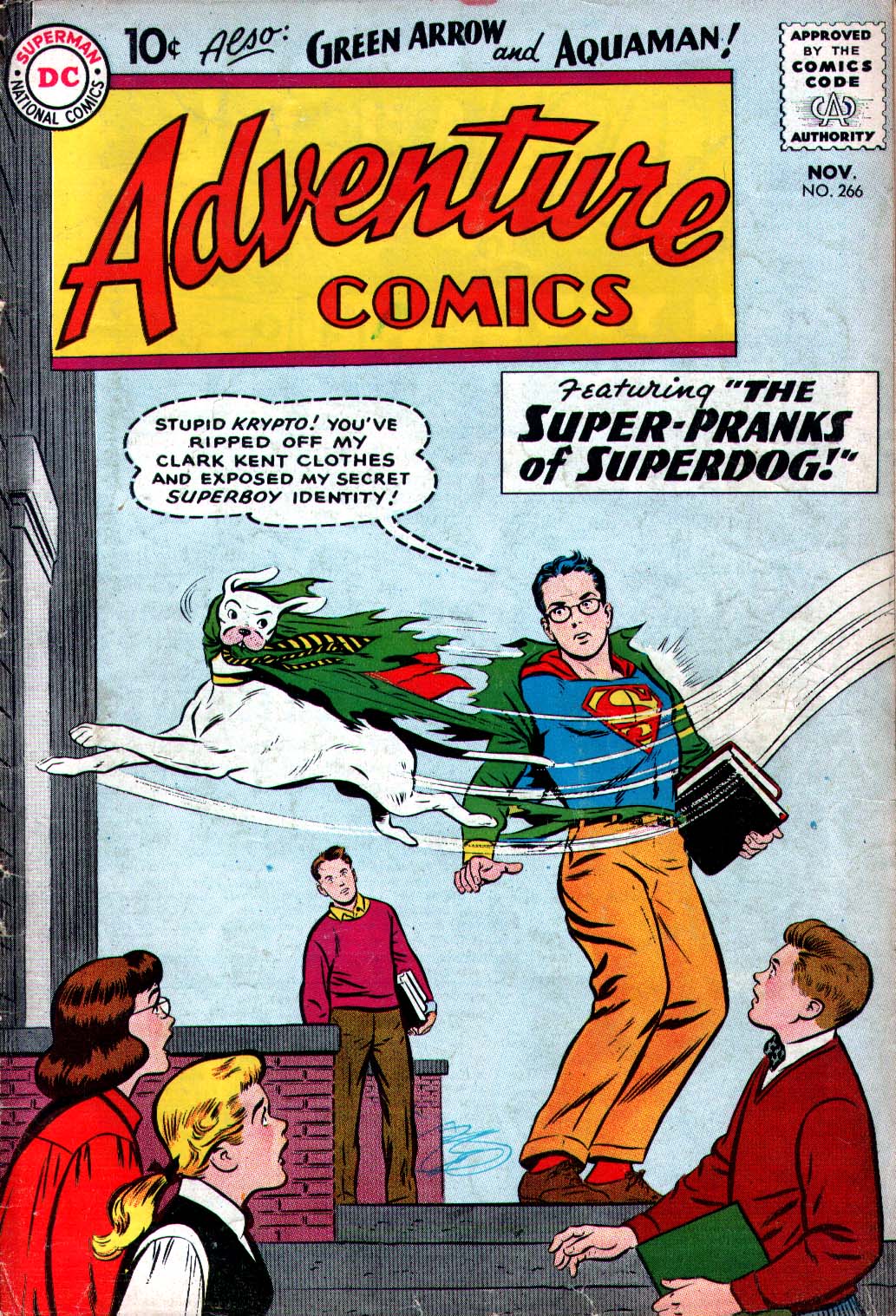 Read online Adventure Comics (1938) comic -  Issue #266 - 1