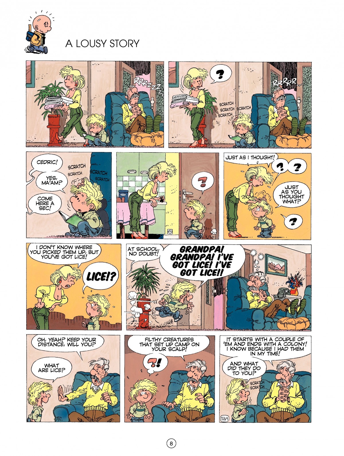 Read online Cedric comic -  Issue #3 - 10