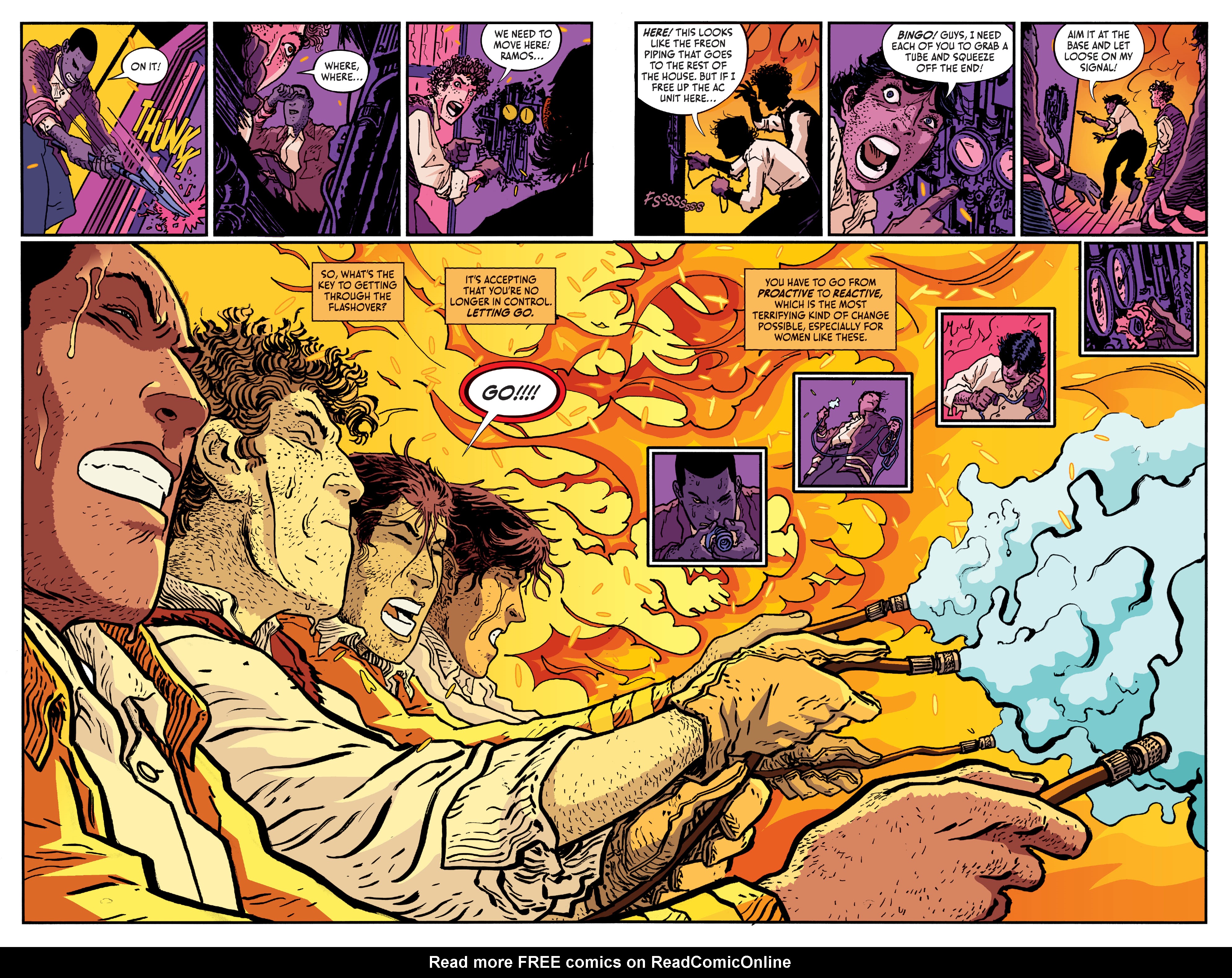 Read online Dark Spaces: Wildfire comic -  Issue #3 - 16