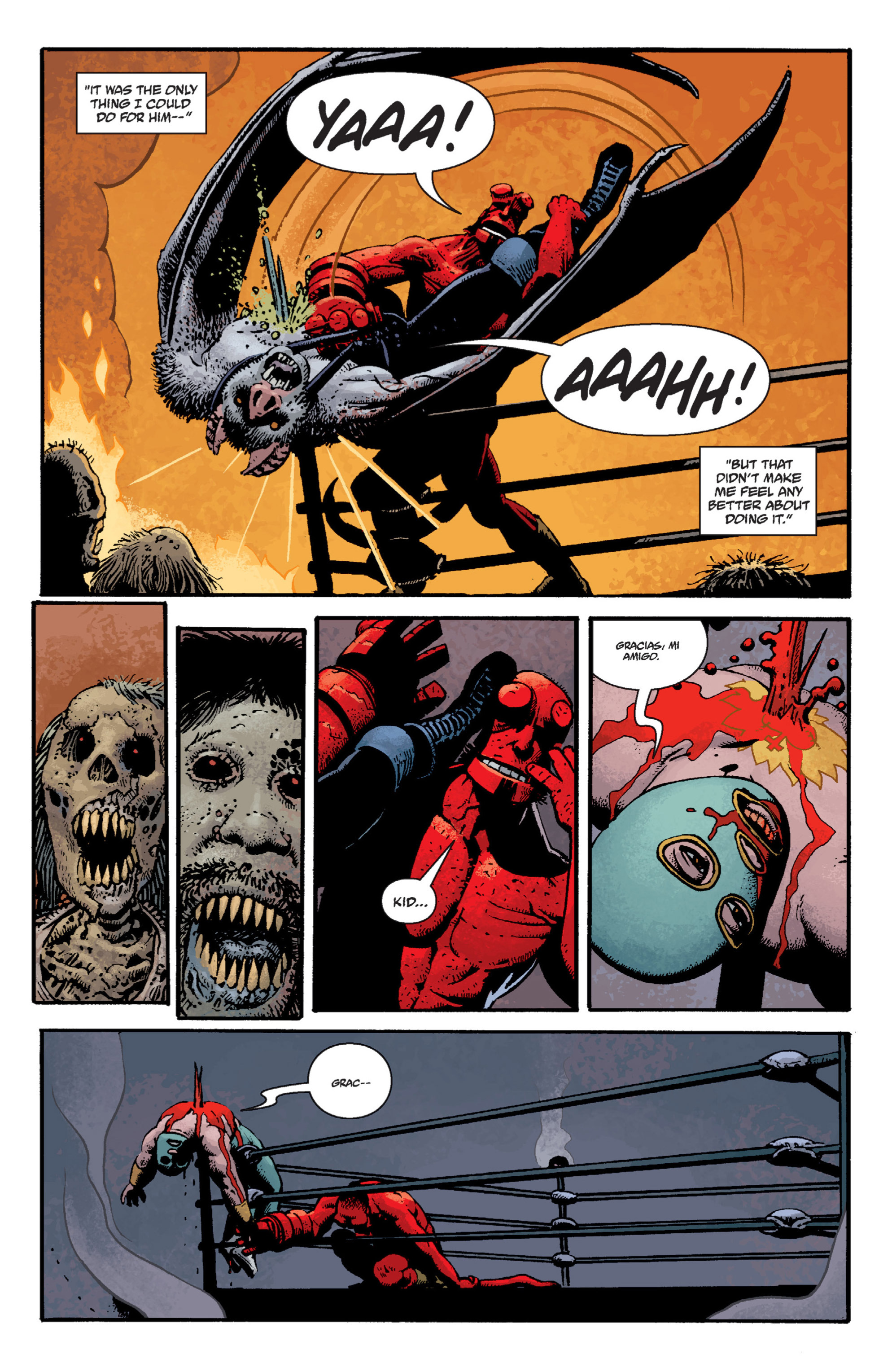 Read online Hellboy comic -  Issue #11 - 34