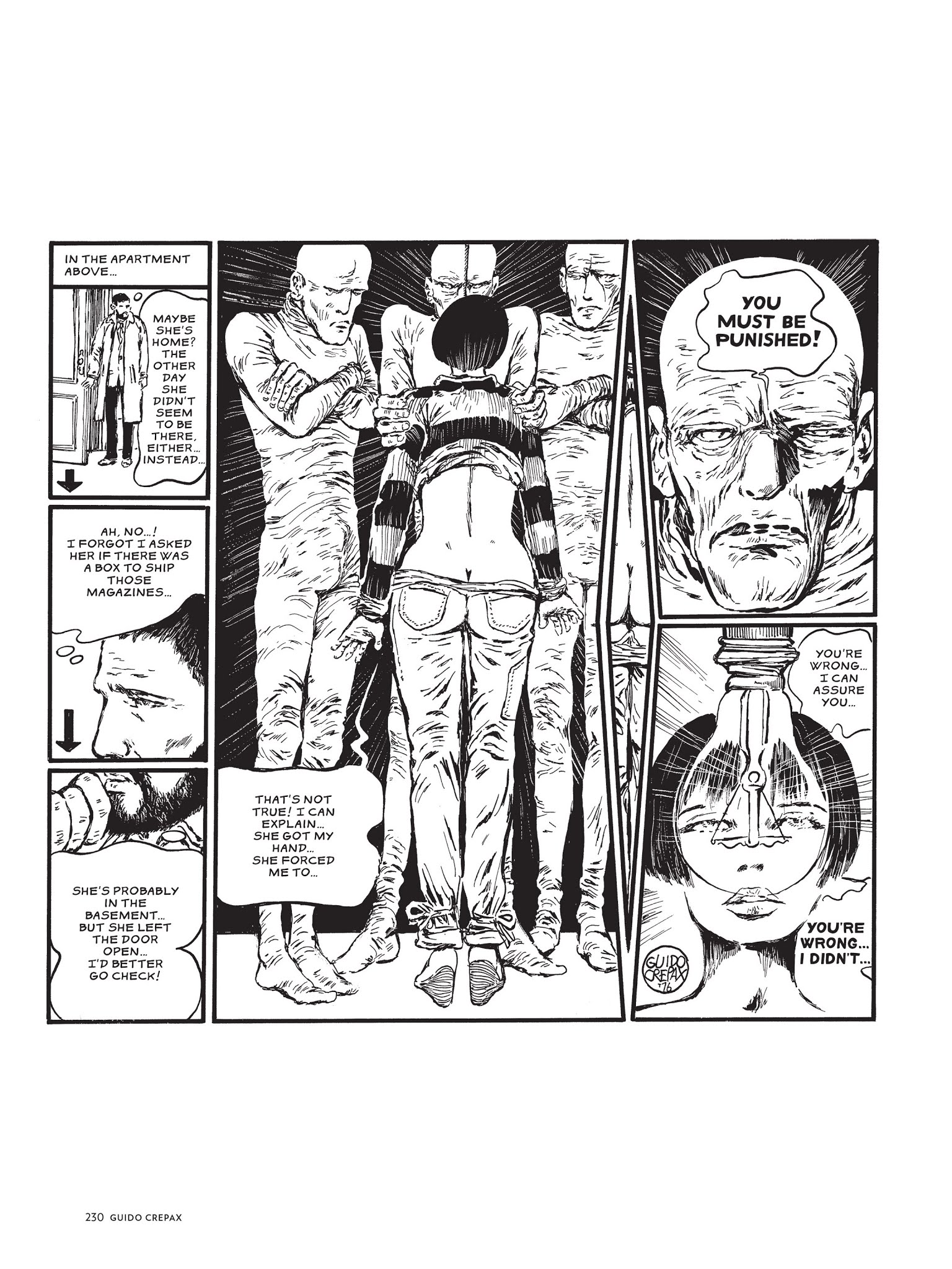 Read online The Complete Crepax comic -  Issue # TPB 1 - 220