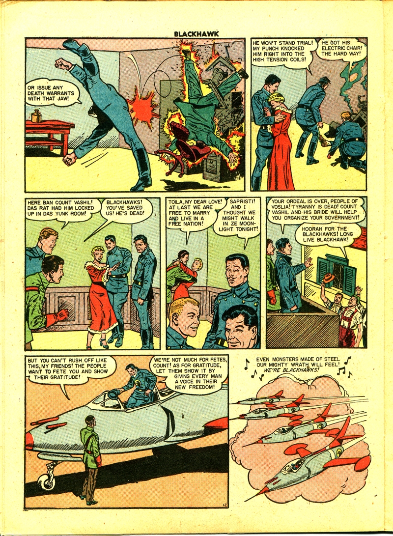 Read online Blackhawk (1957) comic -  Issue #42 - 14