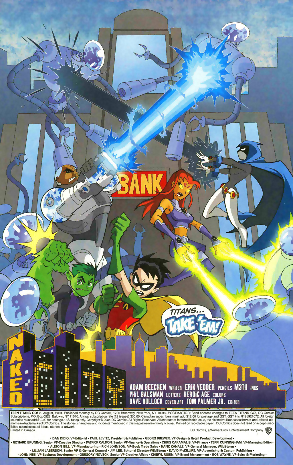 Read online Teen Titans Go! (2003) comic -  Issue #8 - 2