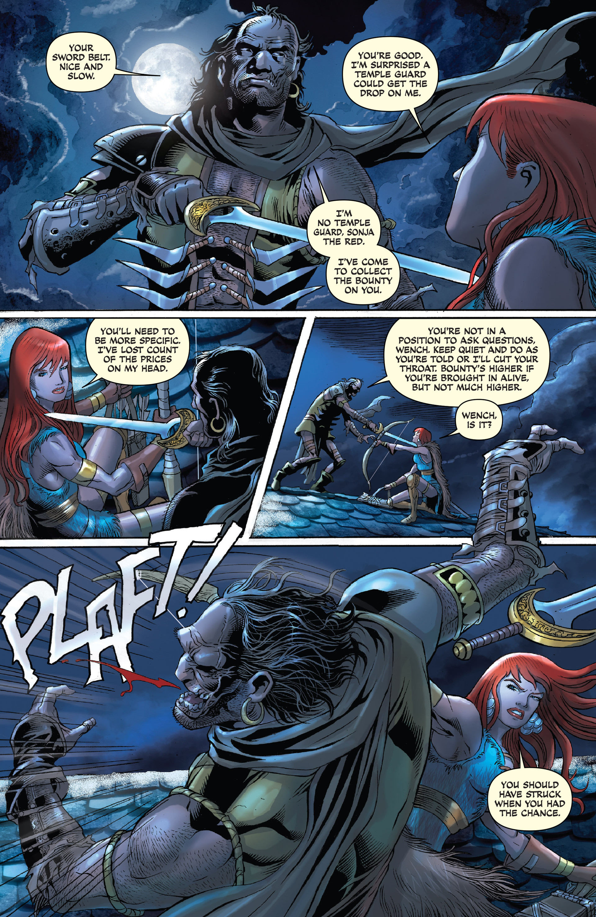 Read online Red Sonja: Unchained comic -  Issue #3 - 10