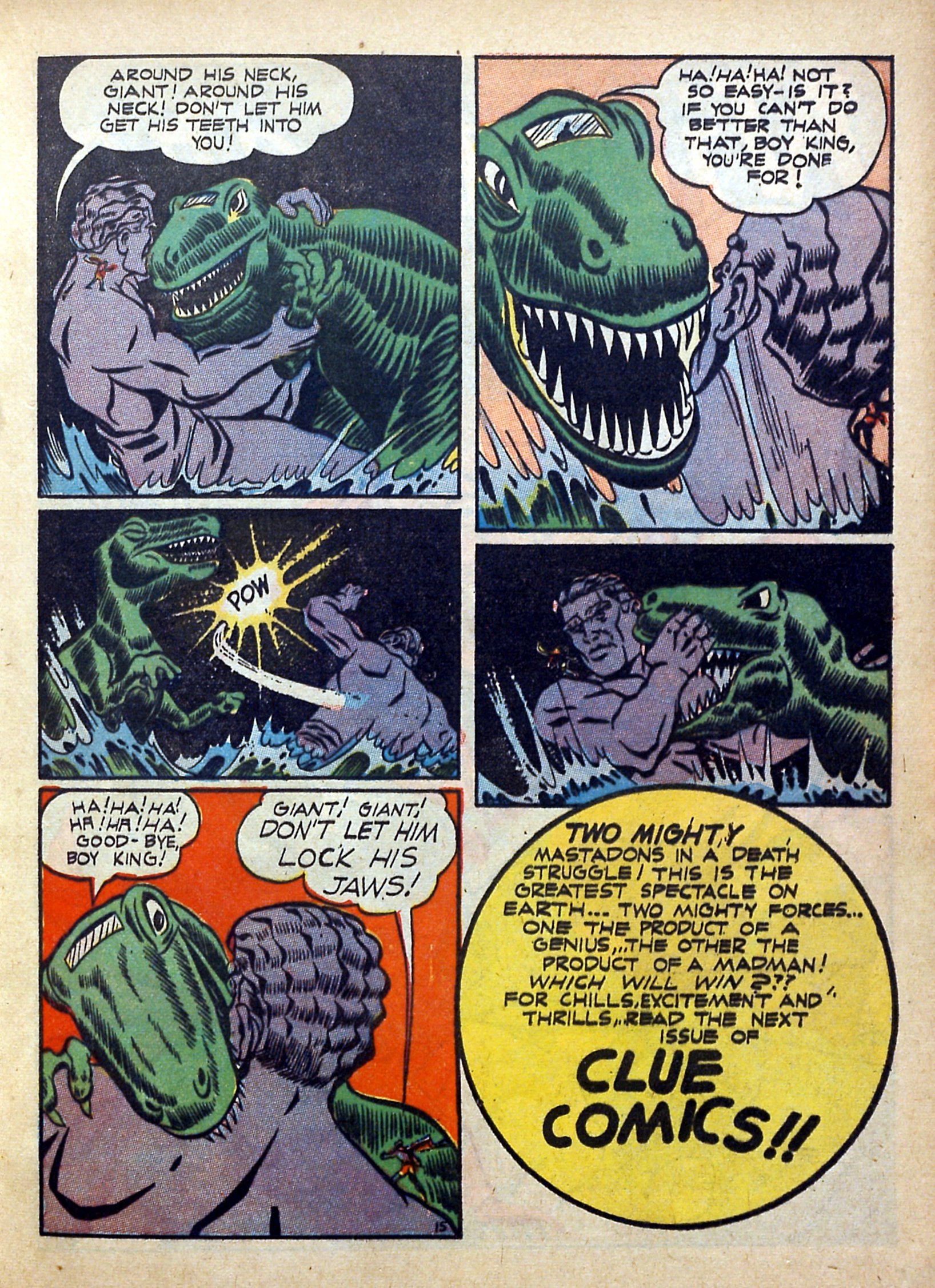 Read online Clue Comics comic -  Issue #4 - 17