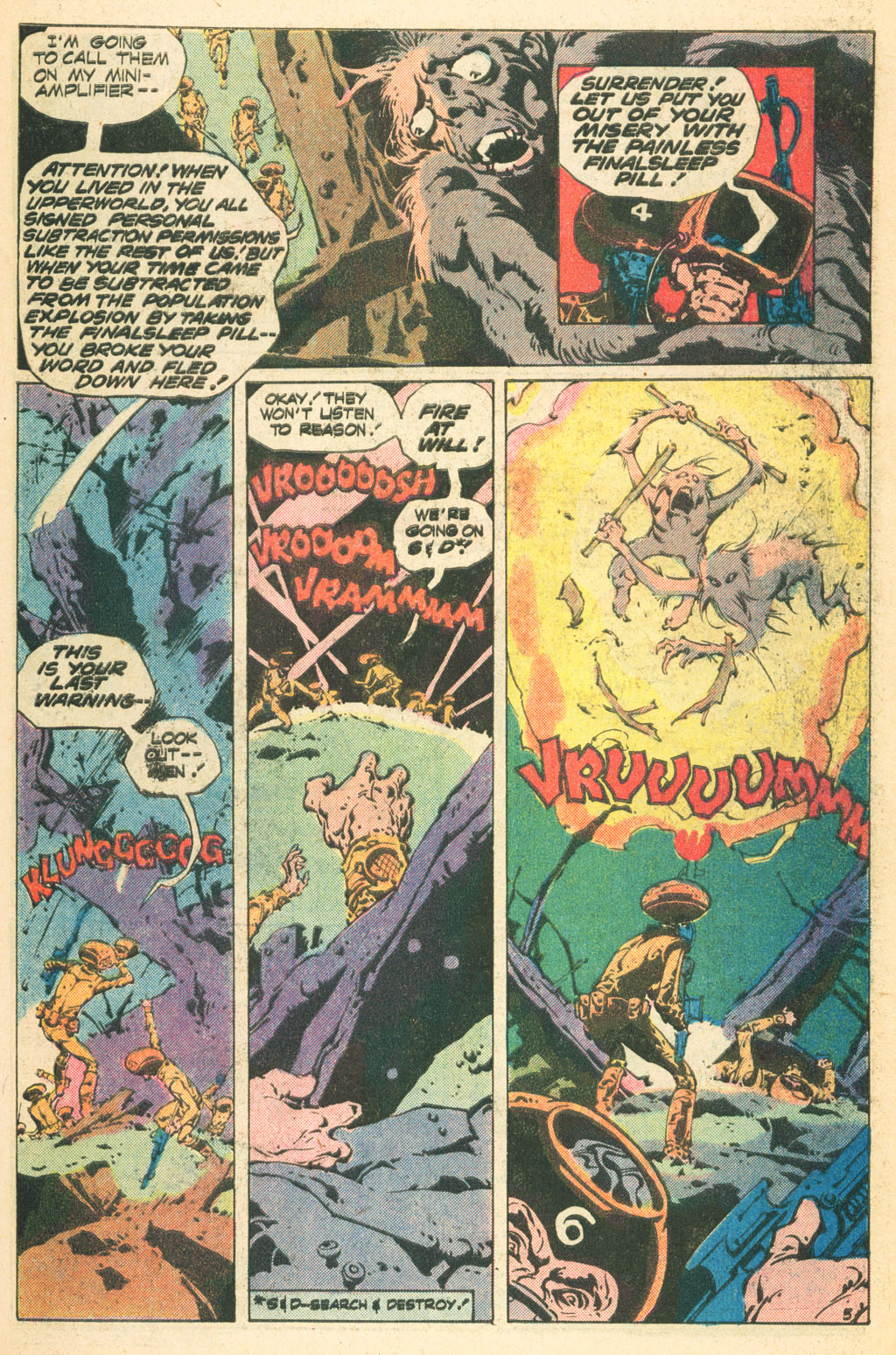 Read online Weird War Tales (1971) comic -  Issue #61 - 27