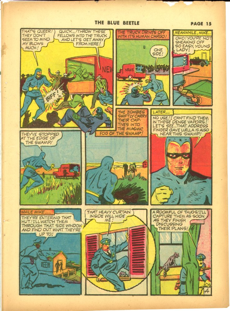 Read online The Blue Beetle comic -  Issue #9 - 17