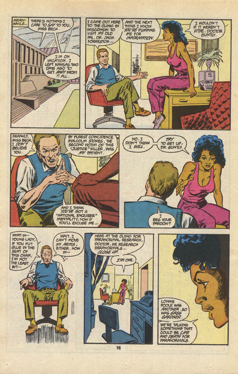 Read online Justice (1986) comic -  Issue #16 - 17