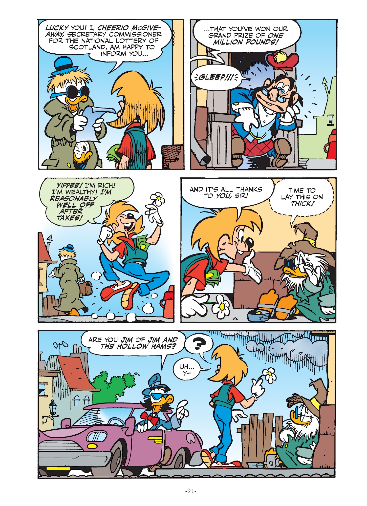 Read online Mickey and Donald: The Search For the Zodiac Stone comic -  Issue # TPB - 90