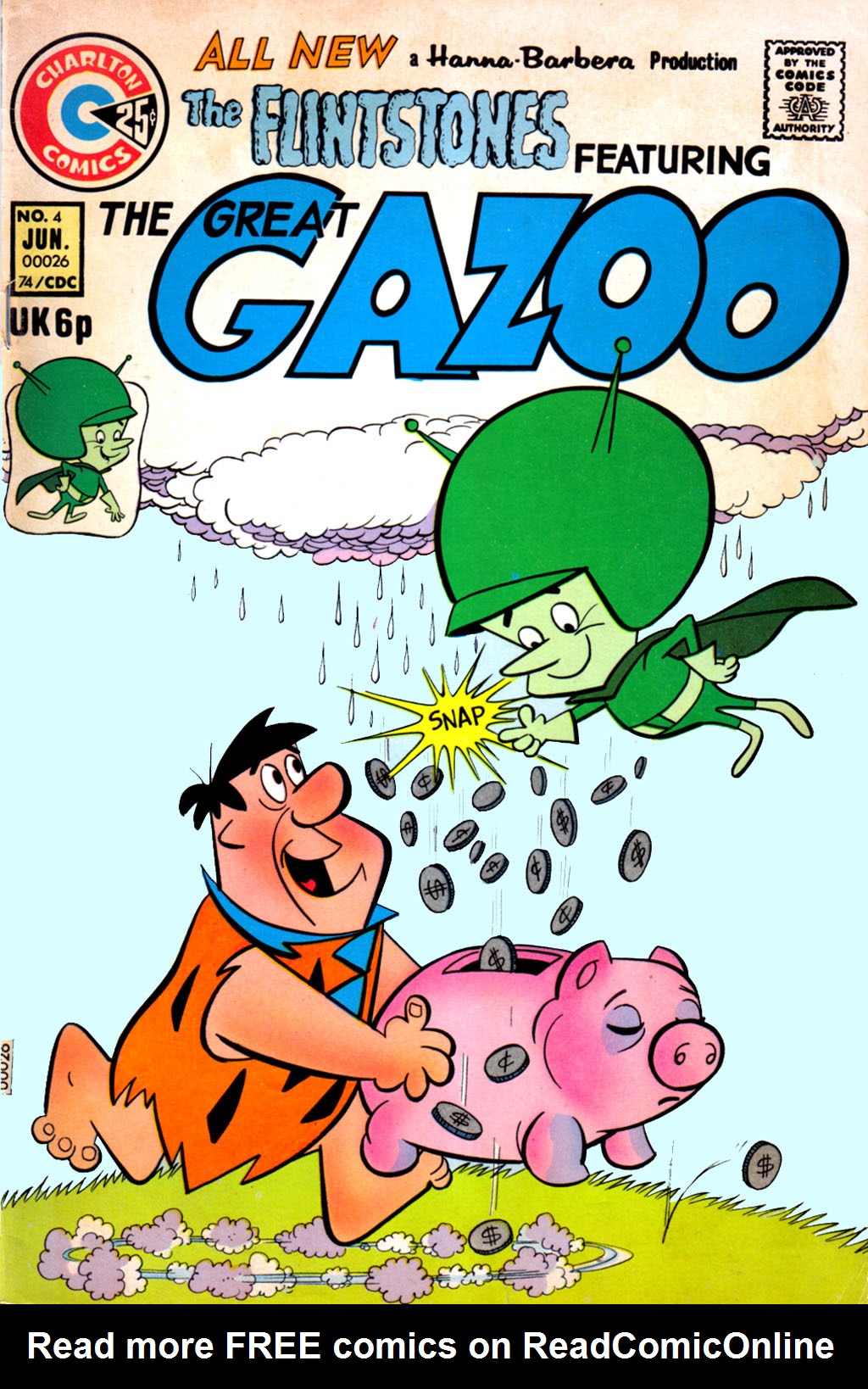 Read online Great Gazoo comic -  Issue #4 - 1