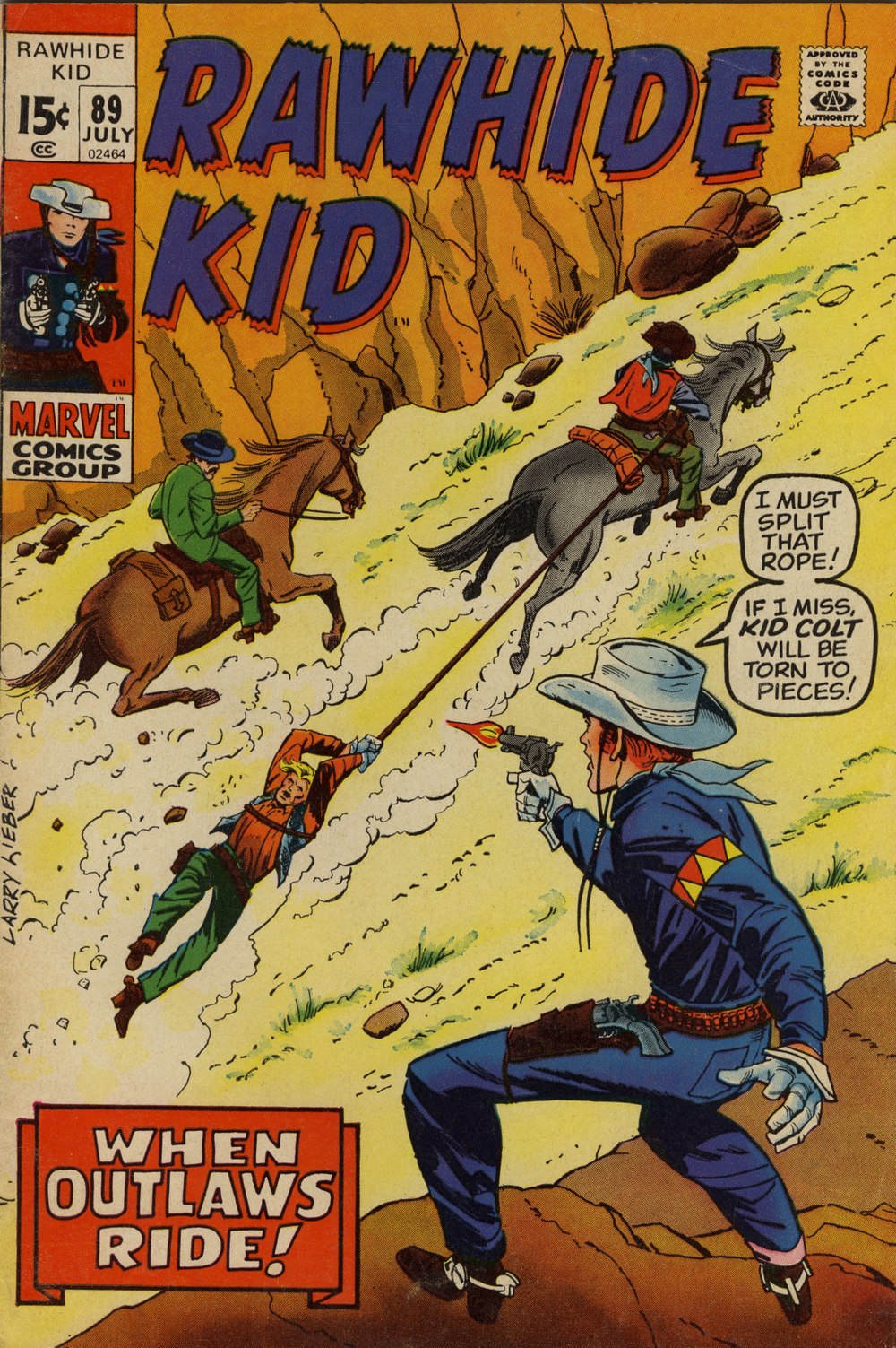 Read online The Rawhide Kid comic -  Issue #89 - 1