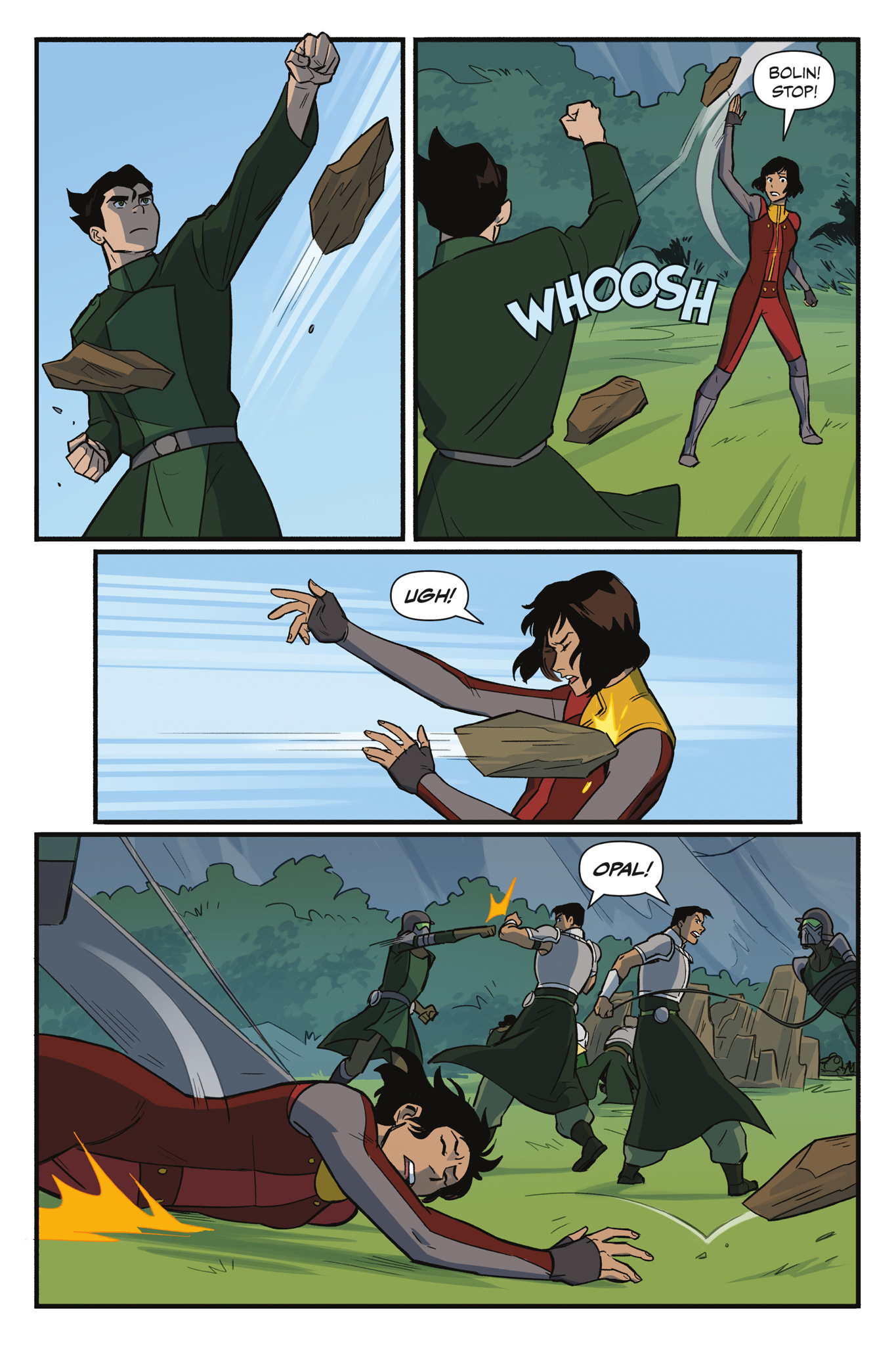 Read online Nickelodeon The Legend of Korra: Ruins of the Empire comic -  Issue # TPB 2 - 70