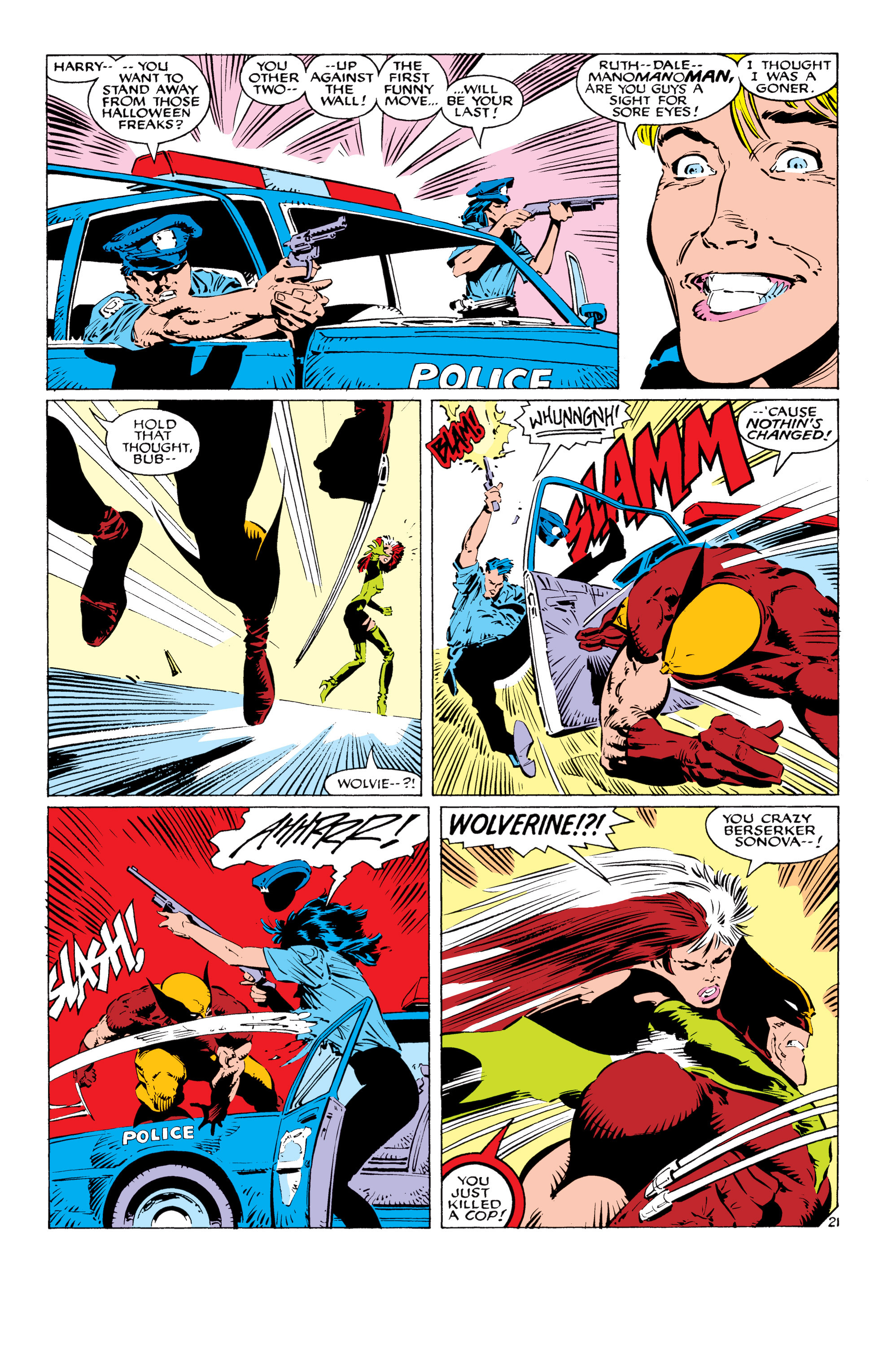 Read online Uncanny X-Men (1963) comic -  Issue #232 - 22