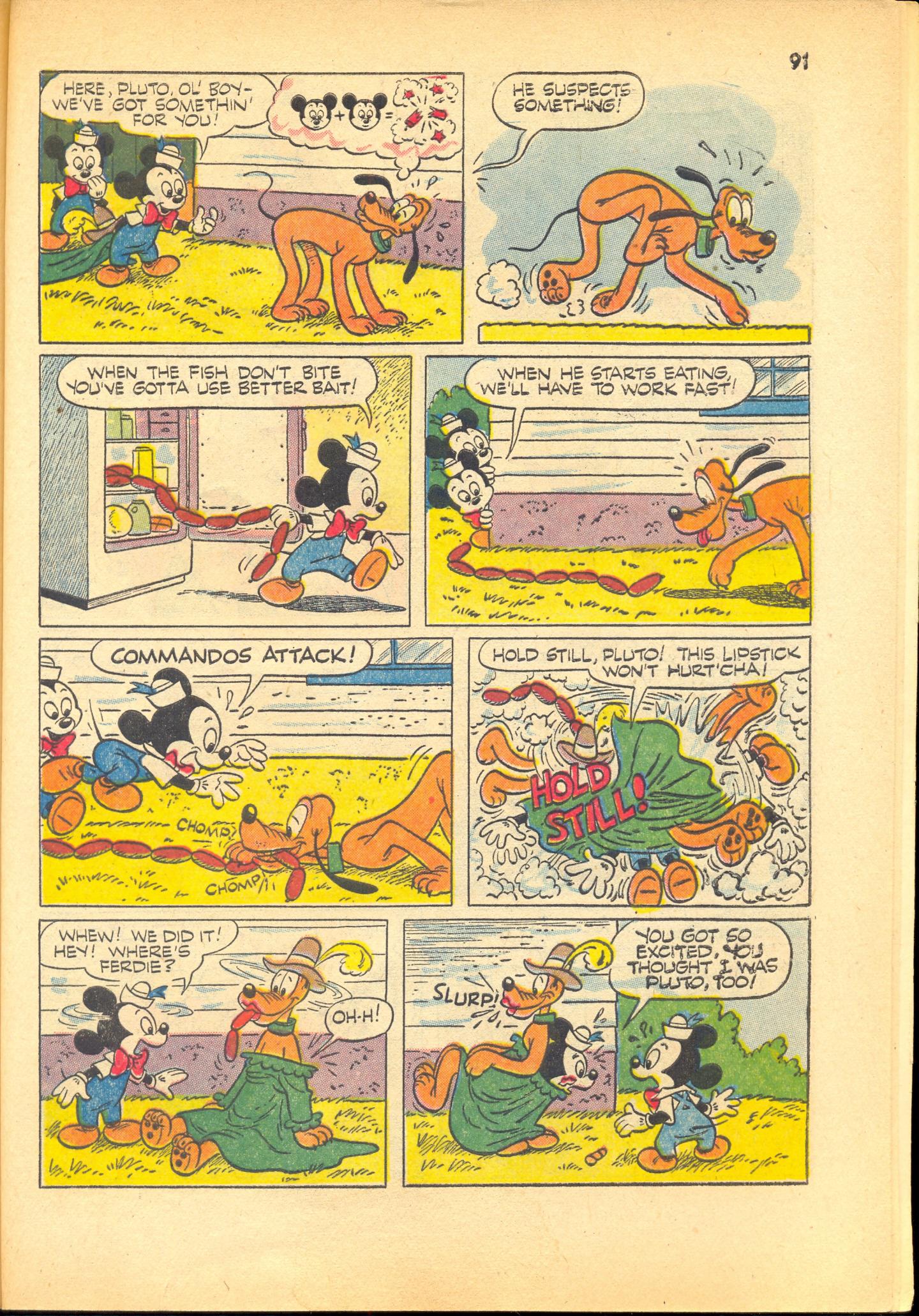 Read online Donald Duck Beach Party comic -  Issue #1 - 93