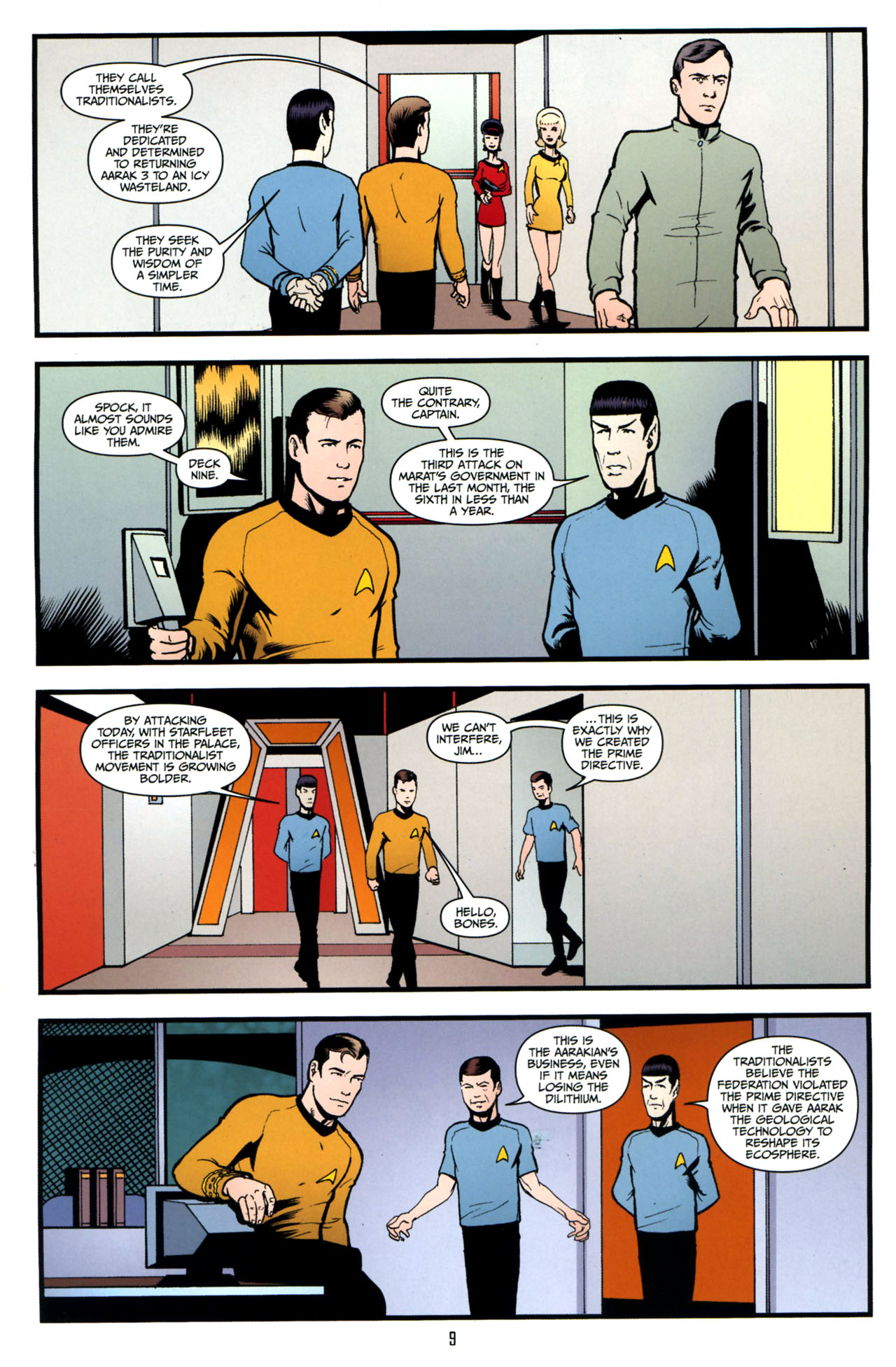 Read online Star Trek: Year Four comic -  Issue #2 - 10