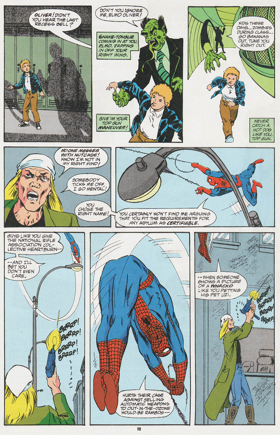 Spider-Man (1990) 27_-_Theres_Something_About_A_Gun_Part_1 Page 13
