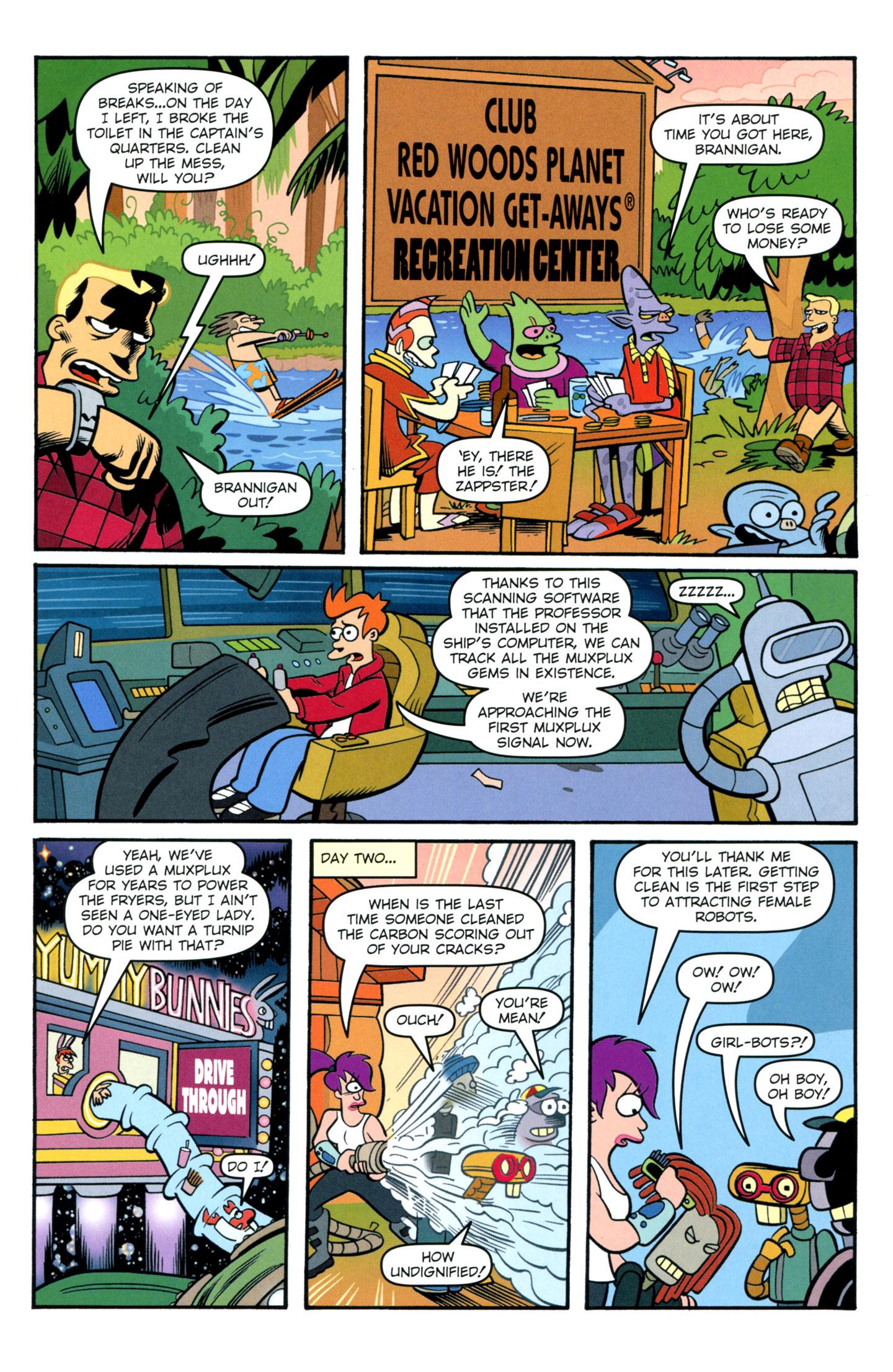 Read online Futurama Comics comic -  Issue #62 - 13