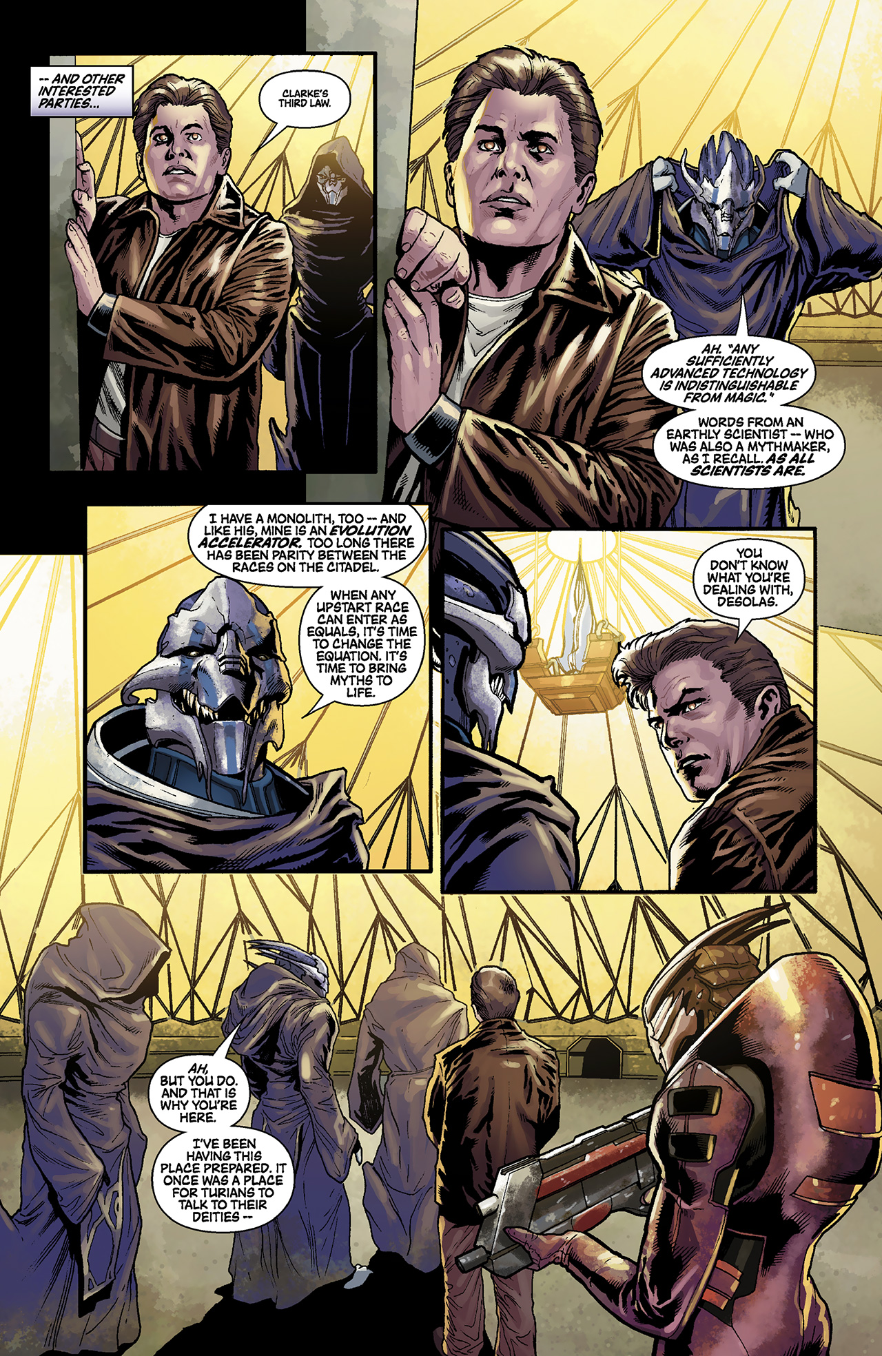 Read online Mass Effect: Evolution comic -  Issue #3 - 20