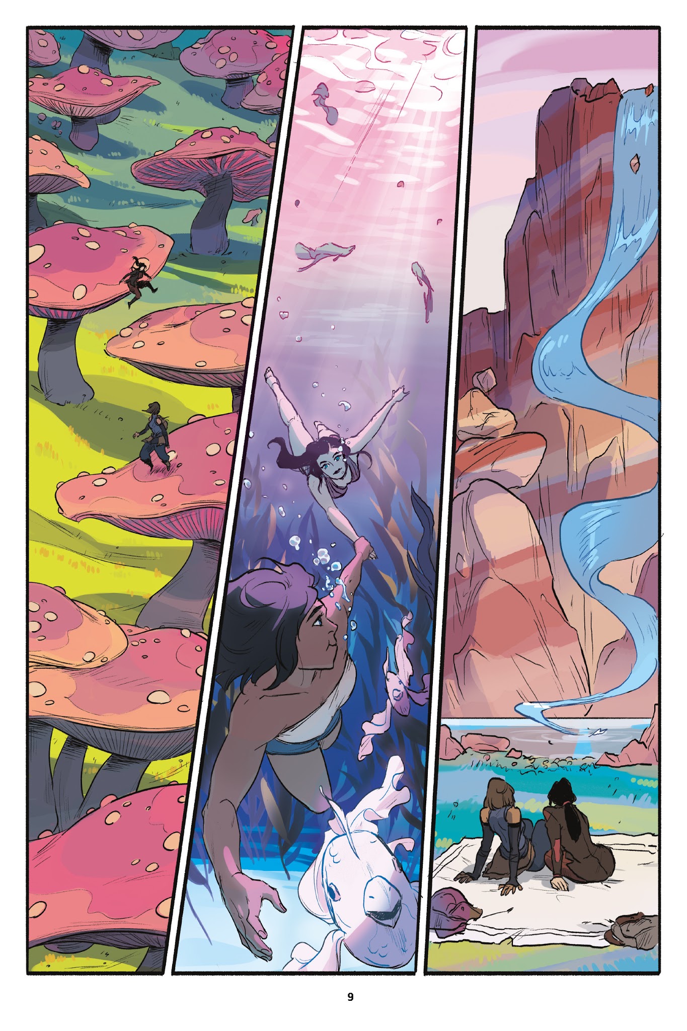 Read online Nickelodeon The Legend of Korra – Turf Wars comic -  Issue #1 - 10