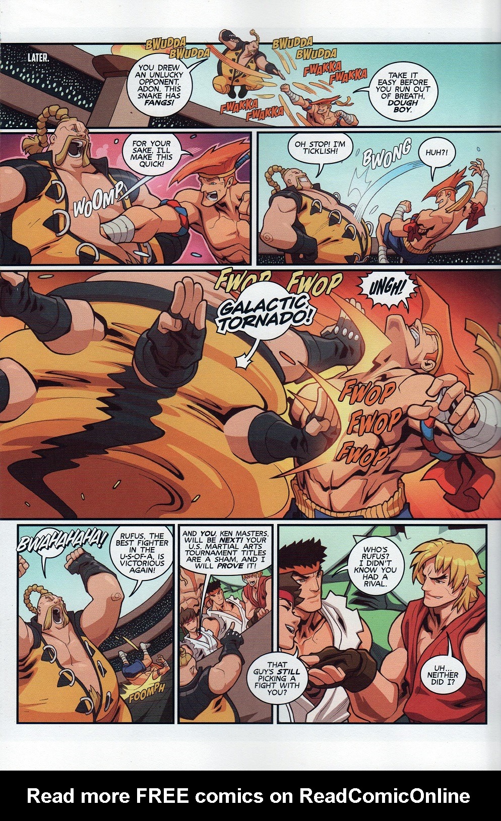 Read online Street Fighter Unlimited comic -  Issue #8 - 10