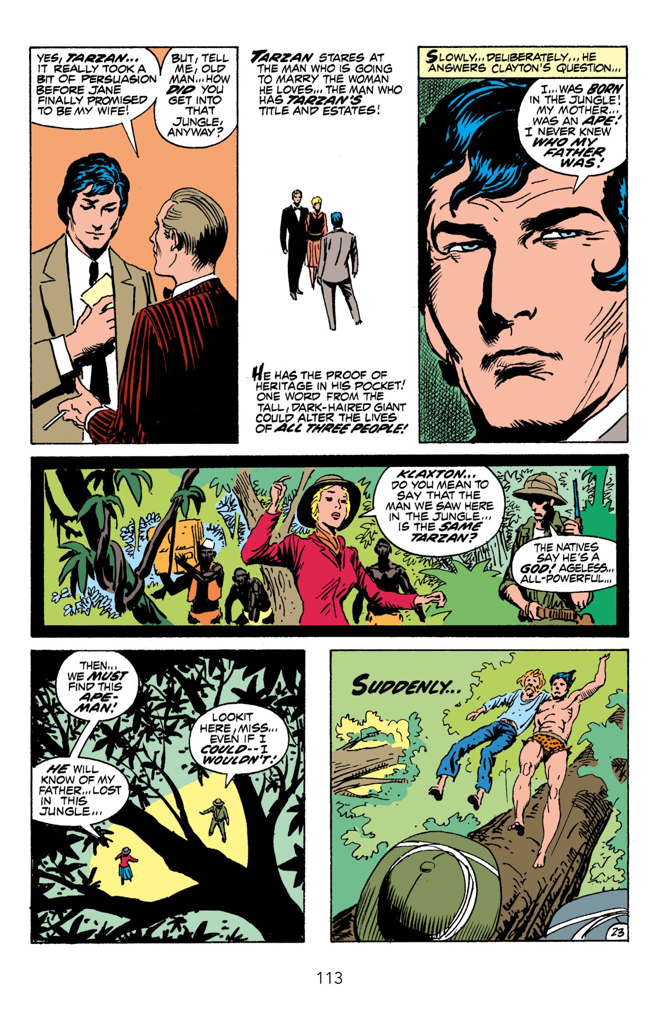 Read online Edgar Rice Burroughs' Tarzan The Joe Kubert Years comic -  Issue # TPB 1 (Part 2) - 15