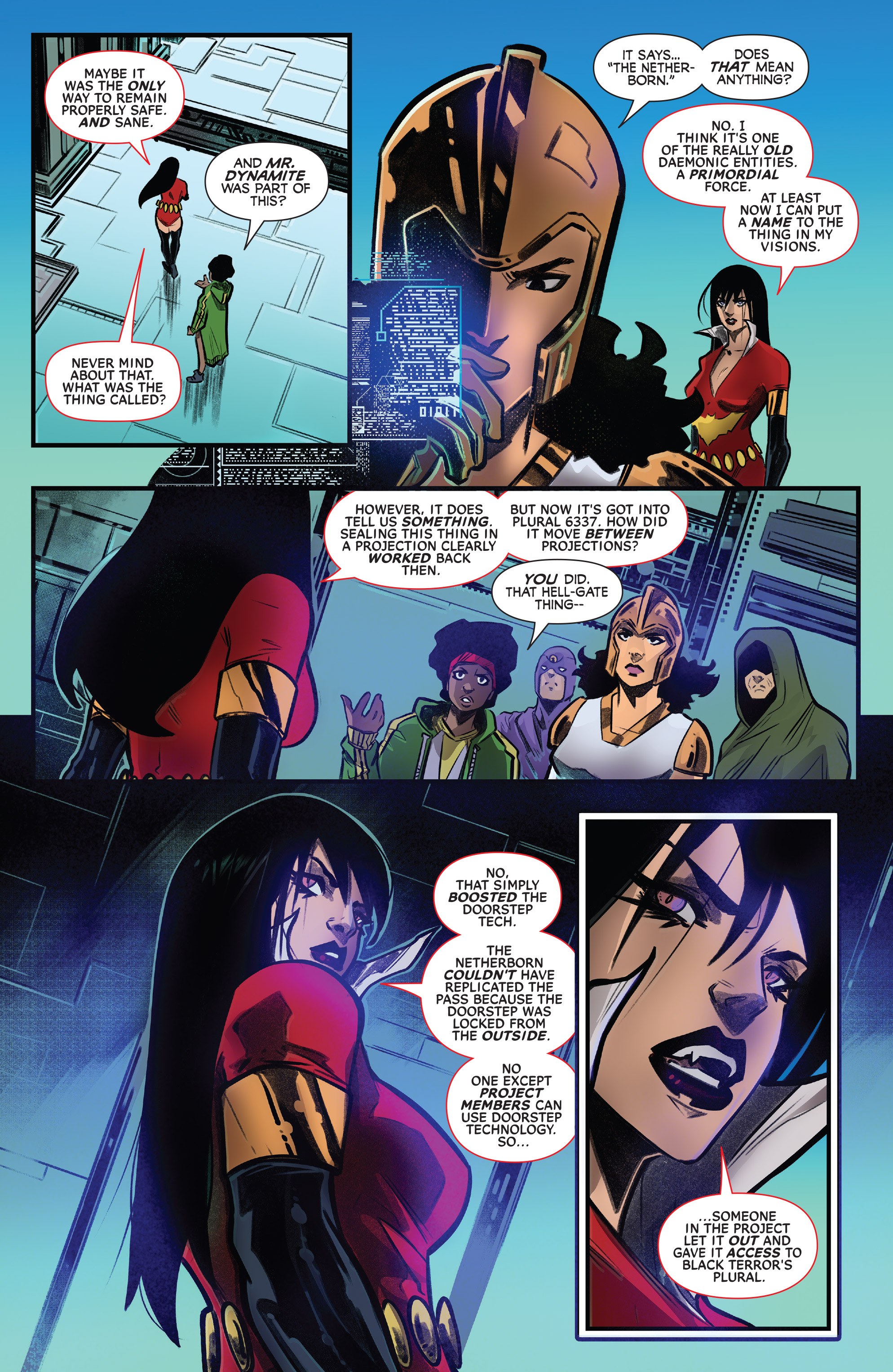Read online Vampirella Vs. Red Sonja comic -  Issue #3 - 24